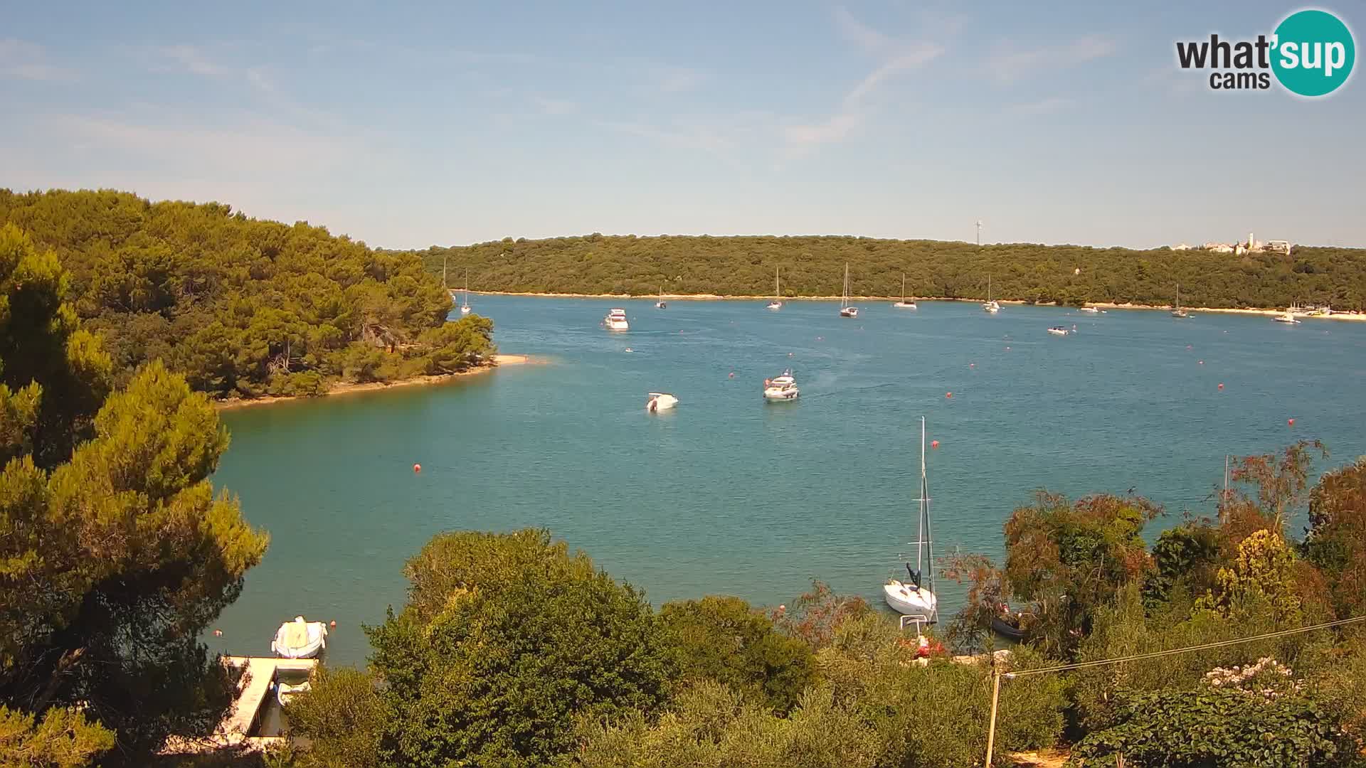 Live Webcam Gulf of Banjole near Pula