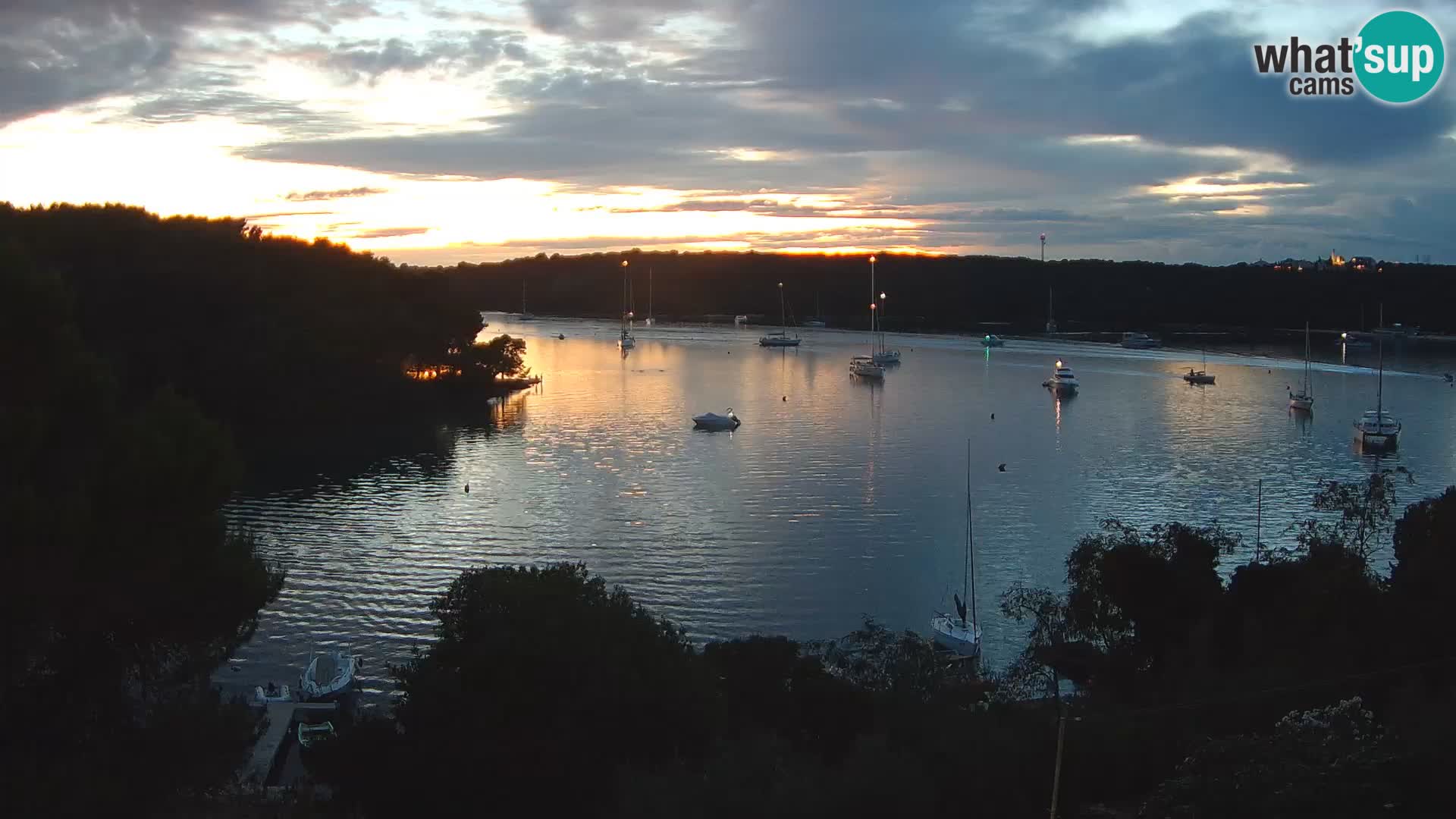 Live Webcam Gulf of Banjole near Pula