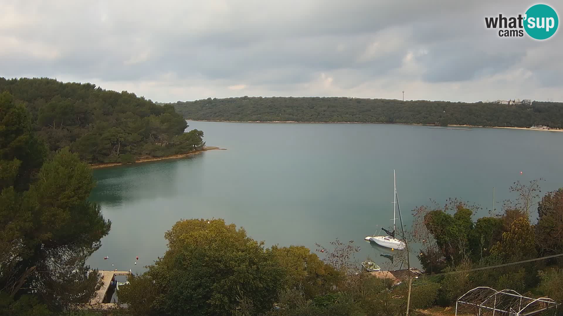 Live Webcam Gulf of Banjole near Pula