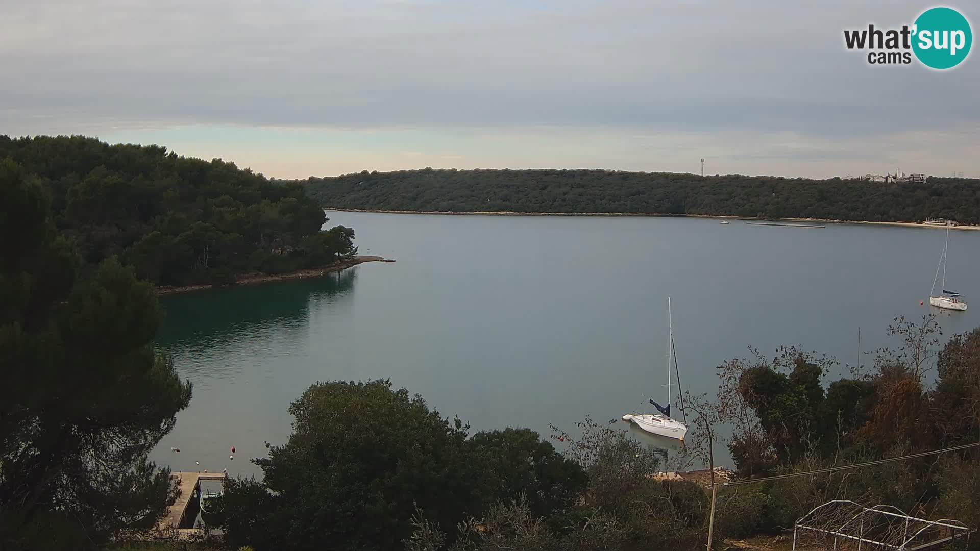 Live Webcam Gulf of Banjole near Pula