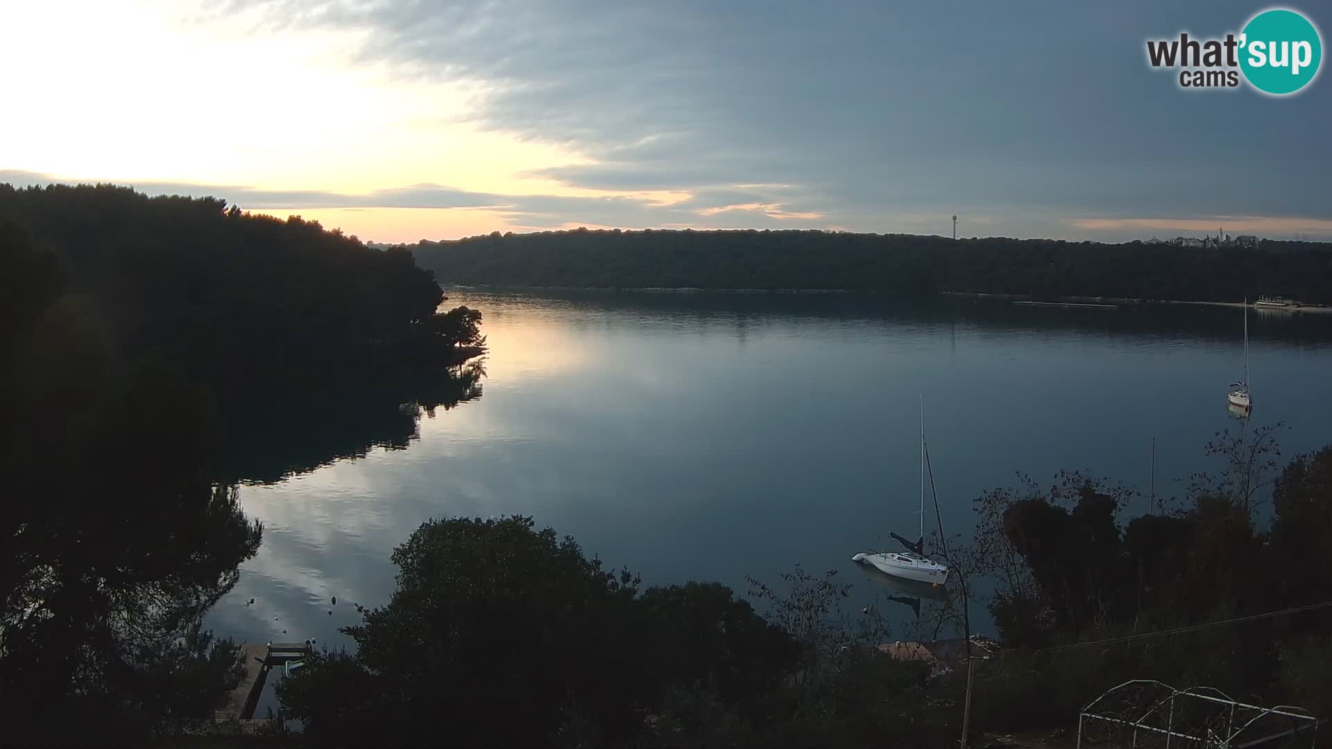 Live Webcam Gulf of Banjole near Pula