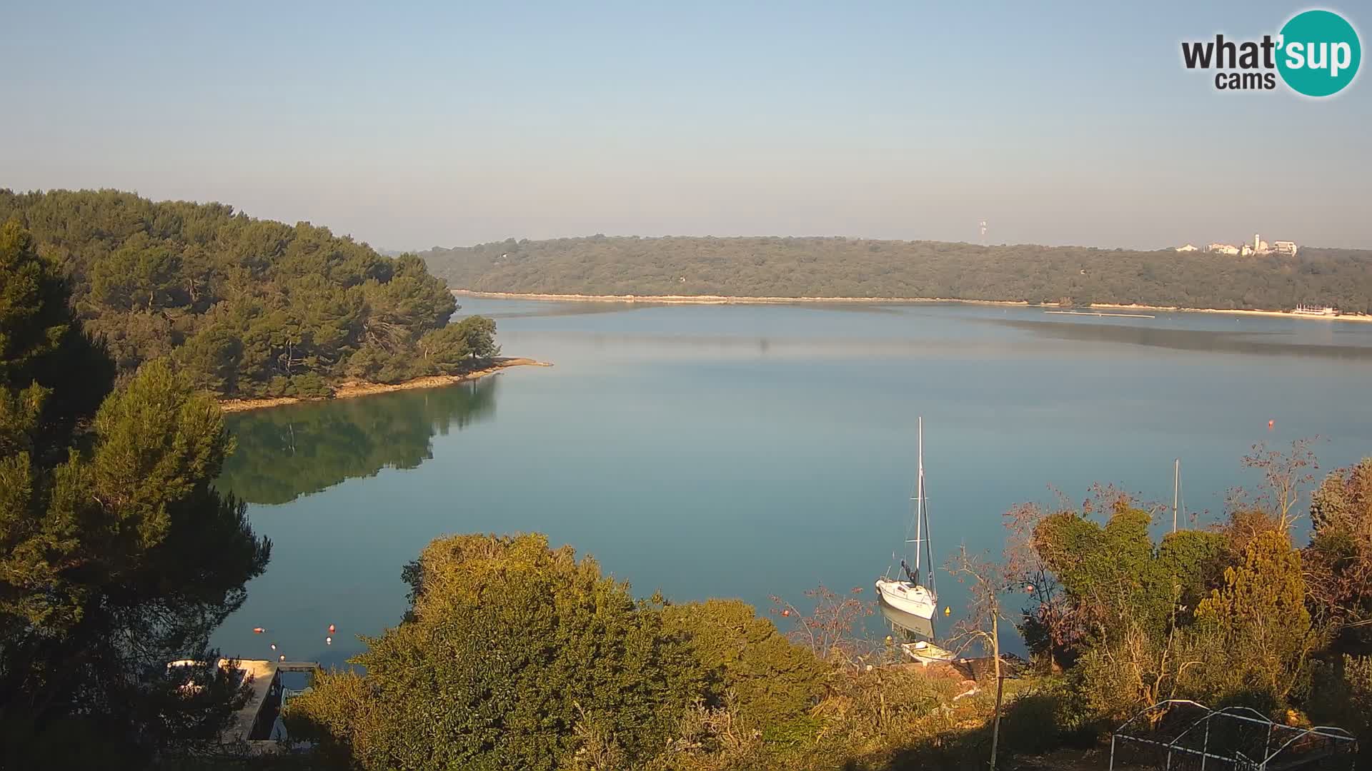 Live Webcam Gulf of Banjole near Pula