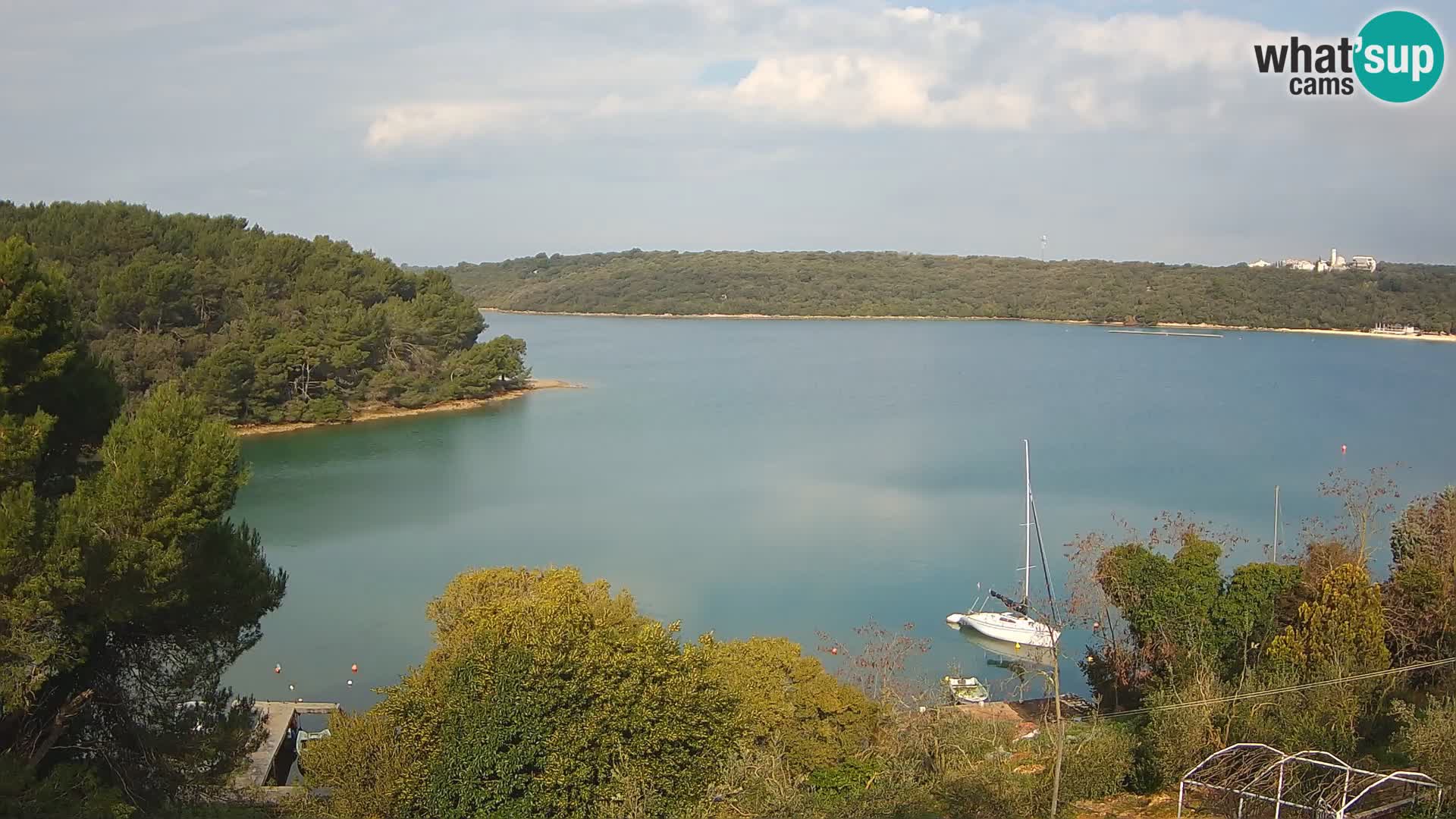 Live Webcam Gulf of Banjole near Pula