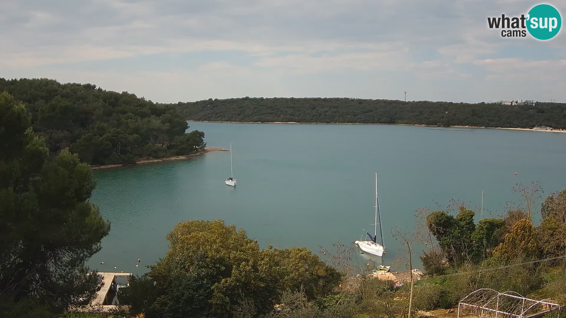 Live Webcam Gulf of Banjole near Pula