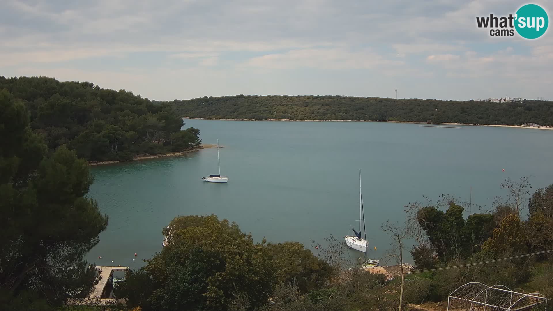 Live Webcam Gulf of Banjole near Pula