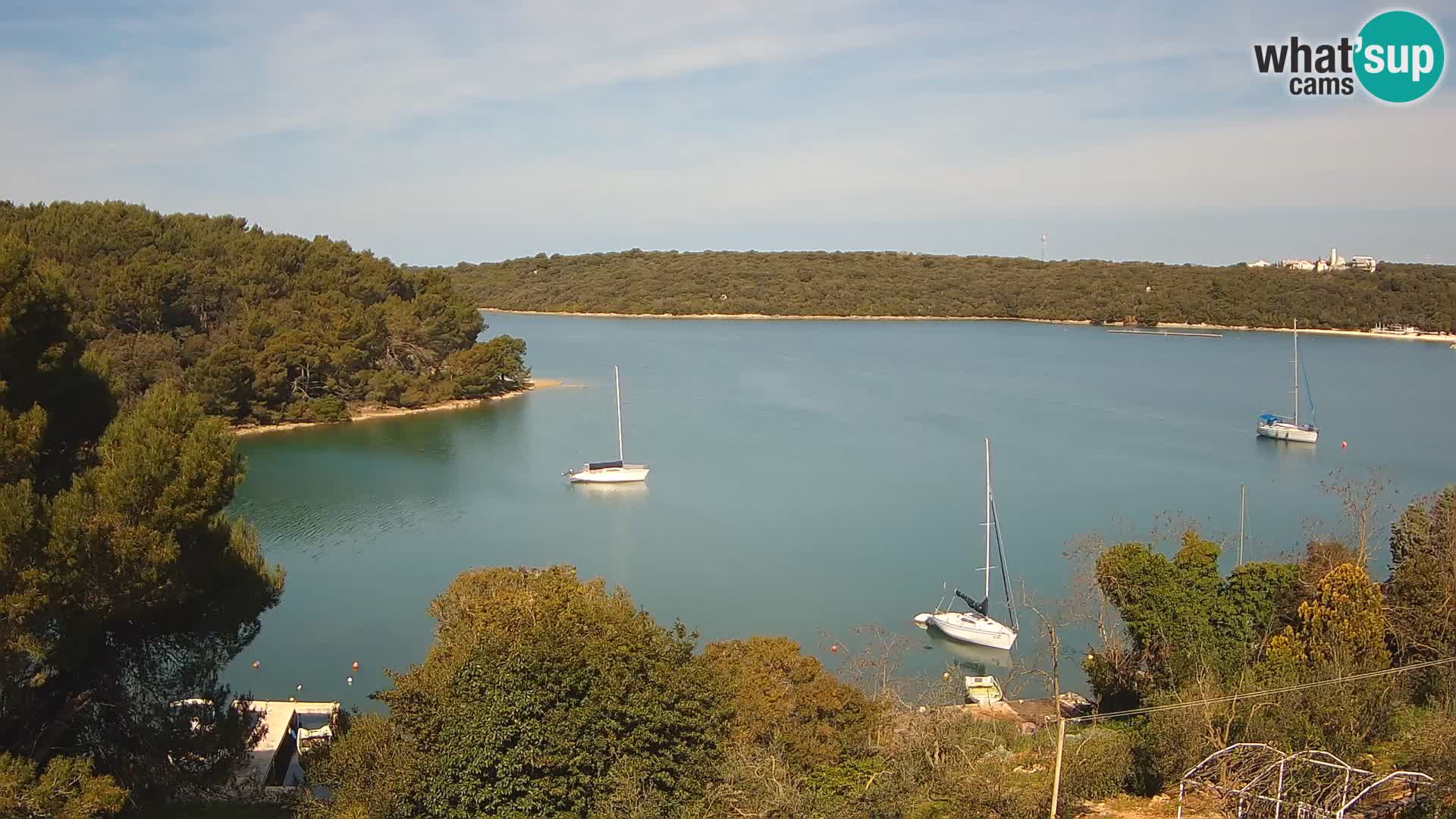 Live Webcam Gulf of Banjole near Pula