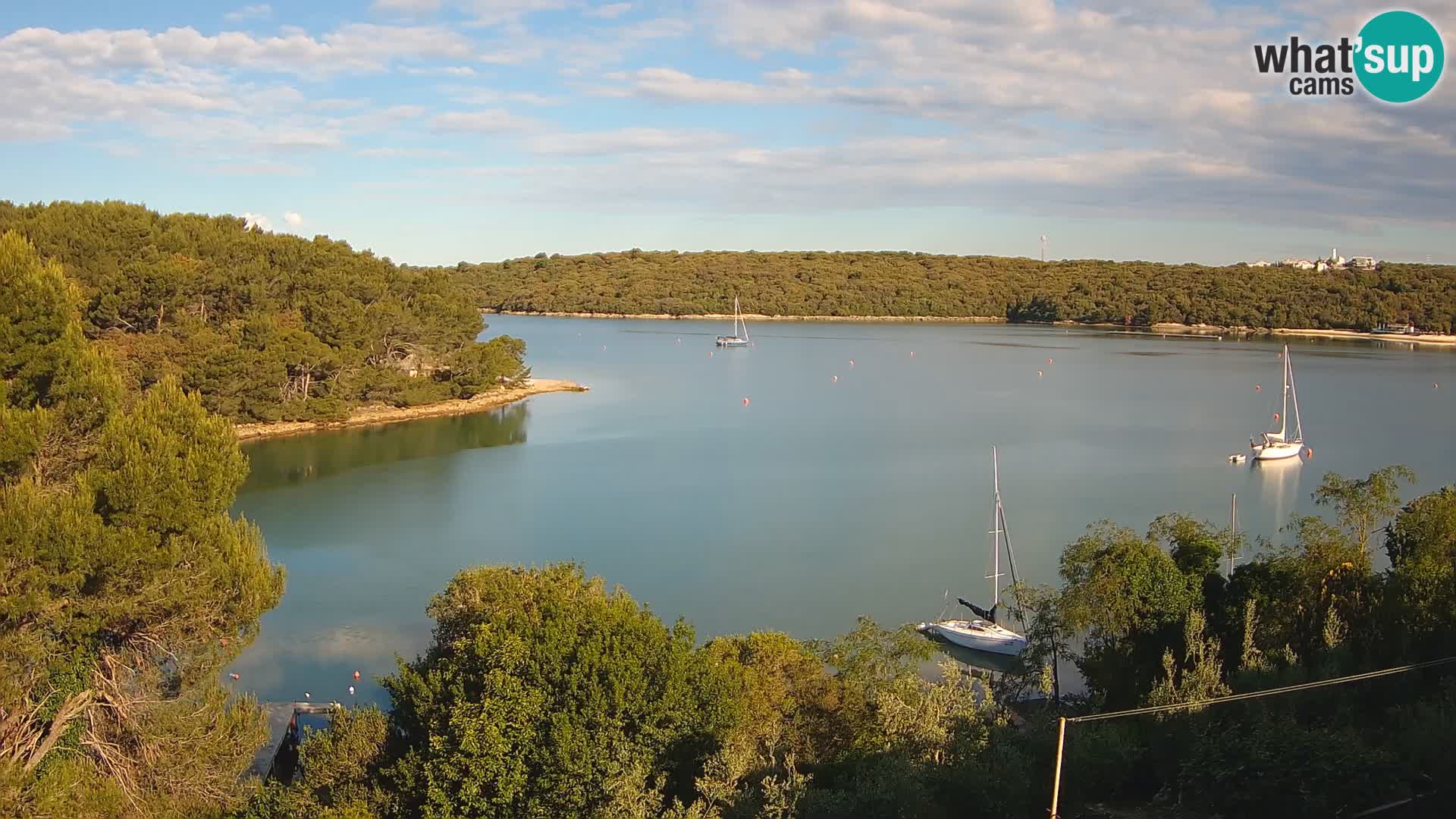 Live Webcam Gulf of Banjole near Pula