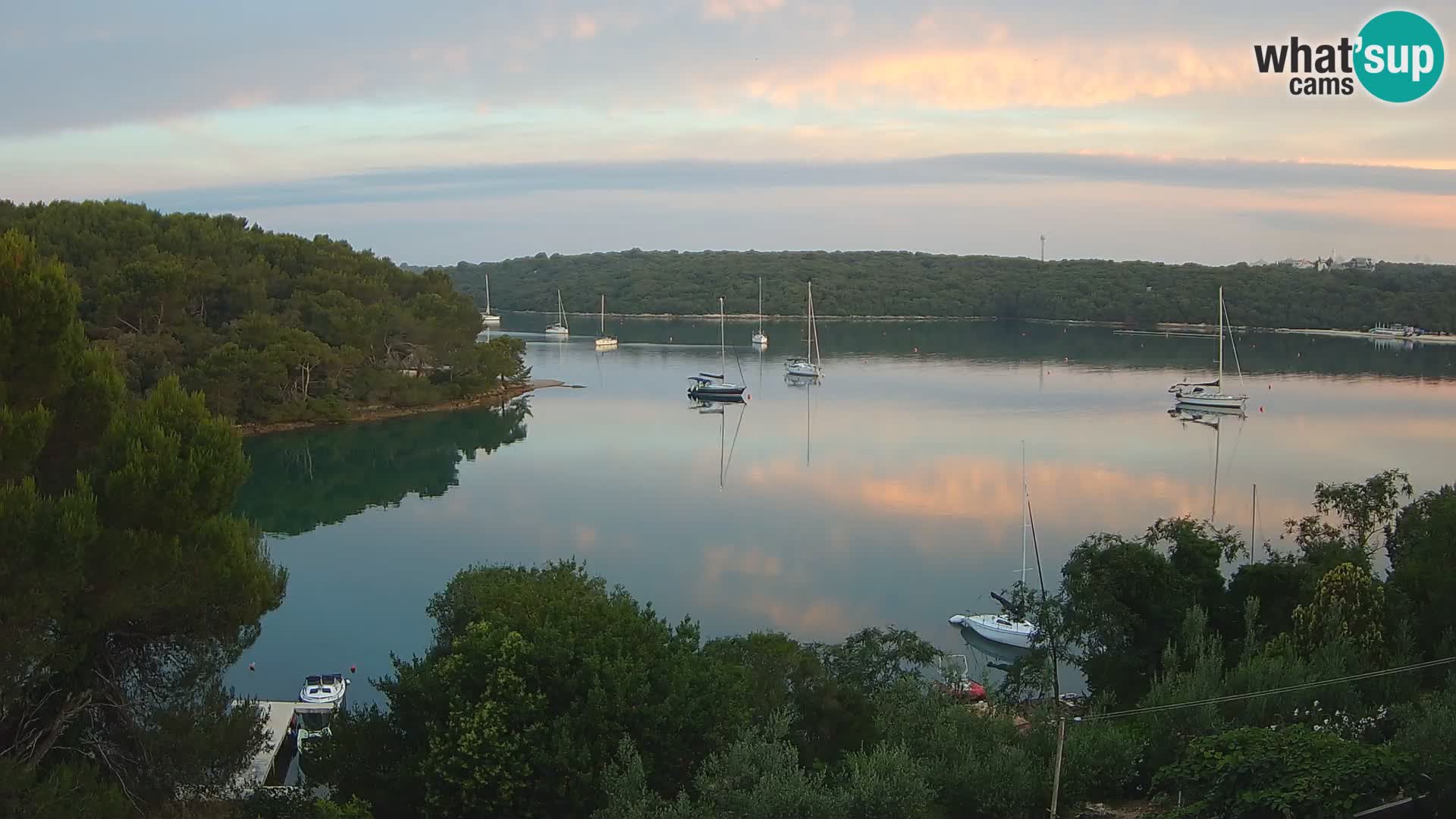 Live Webcam Gulf of Banjole near Pula