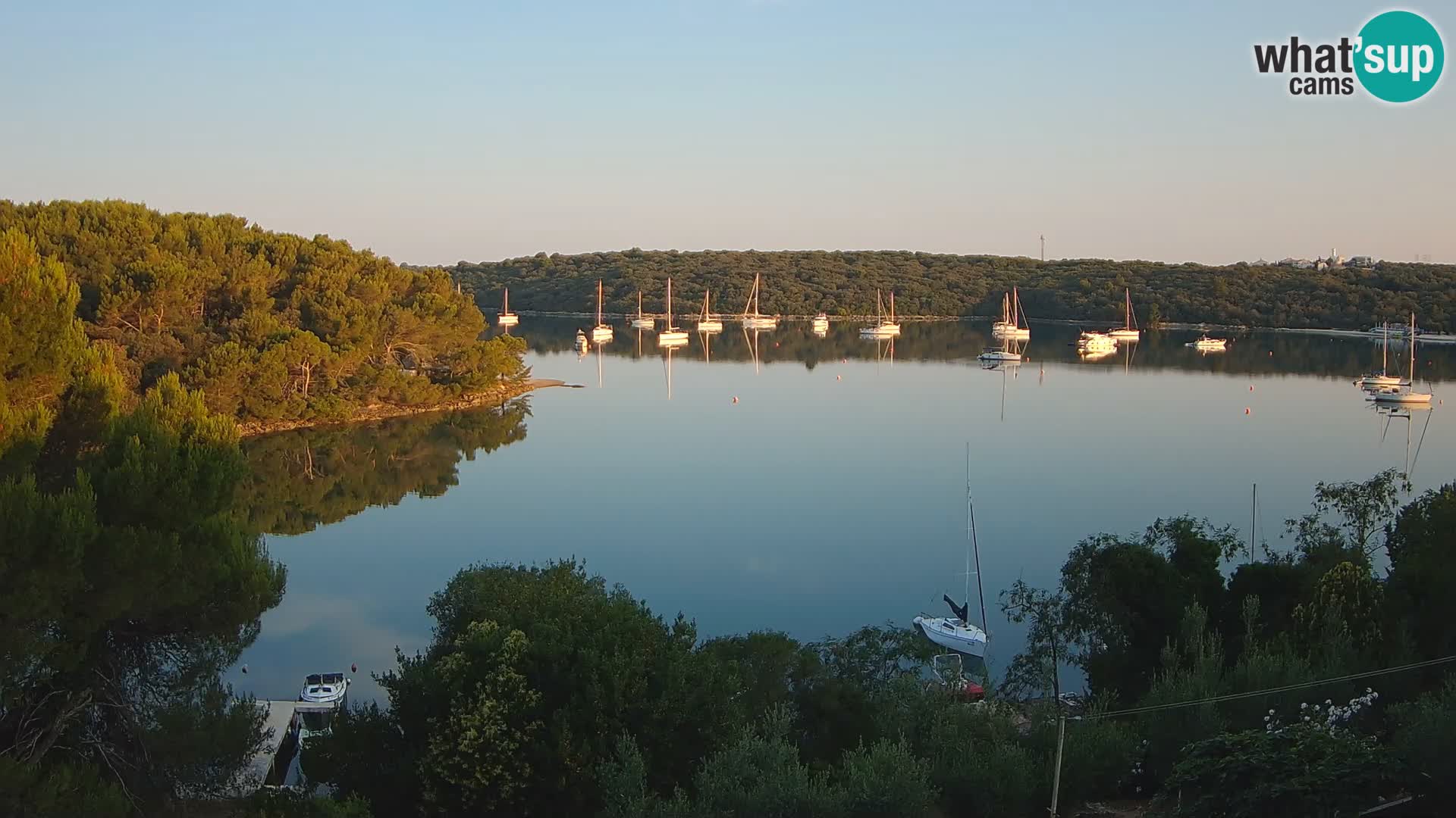 Live Webcam Gulf of Banjole near Pula