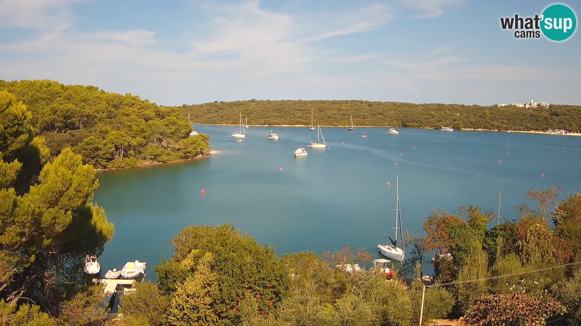 Live Webcam Gulf of Banjole near Pula