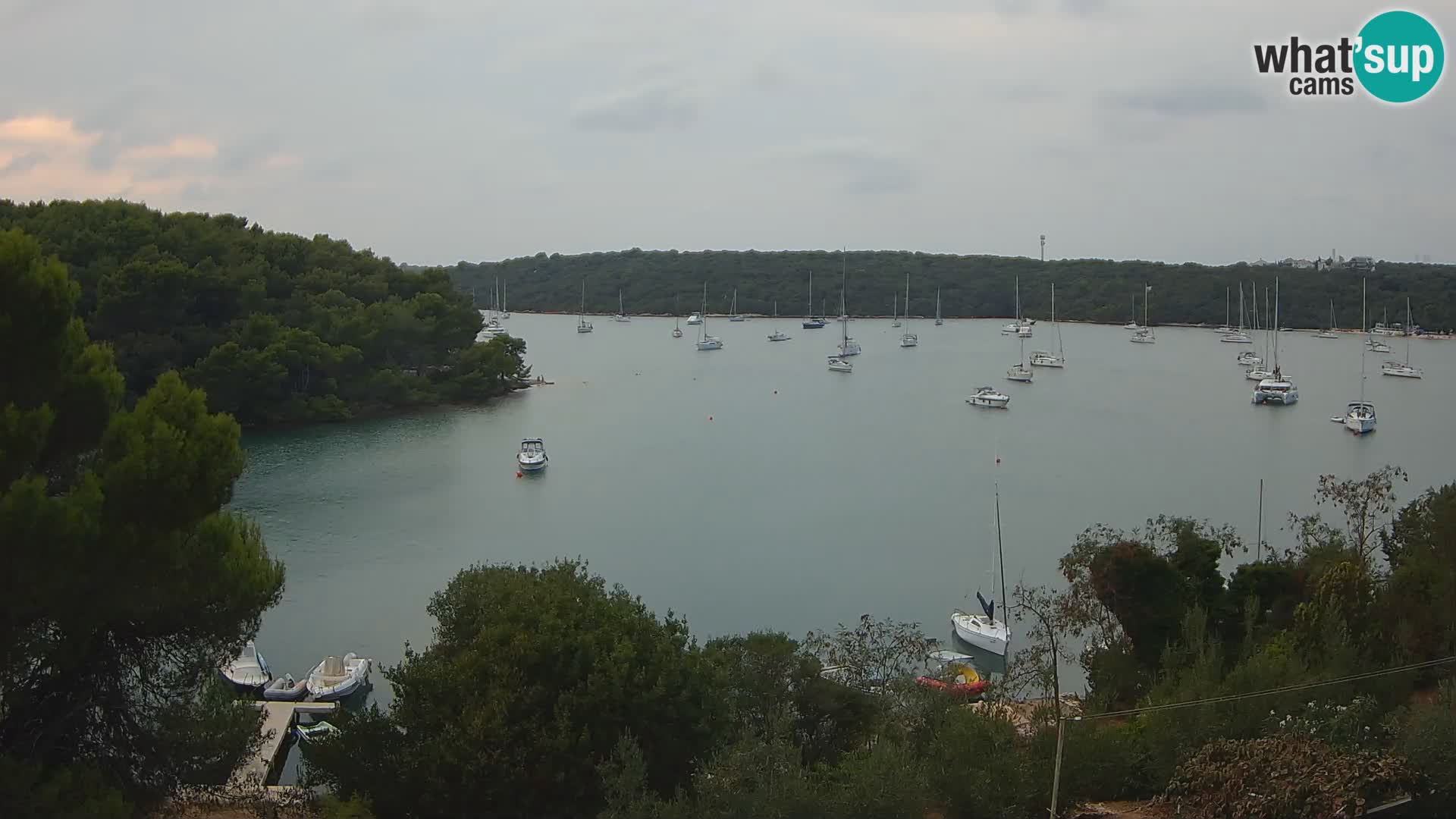 Live Webcam Gulf of Banjole near Pula