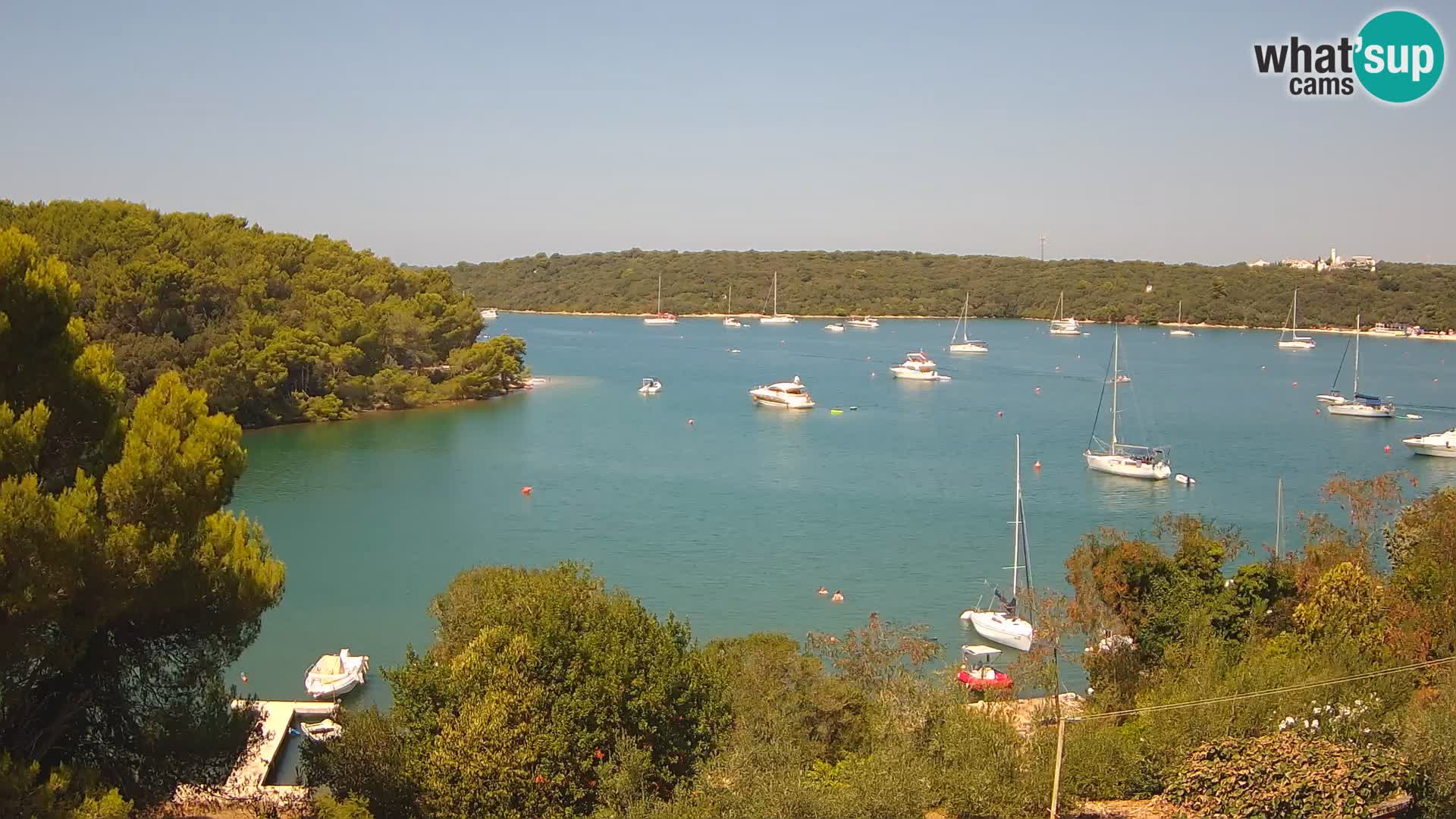 Live Webcam Gulf of Banjole near Pula