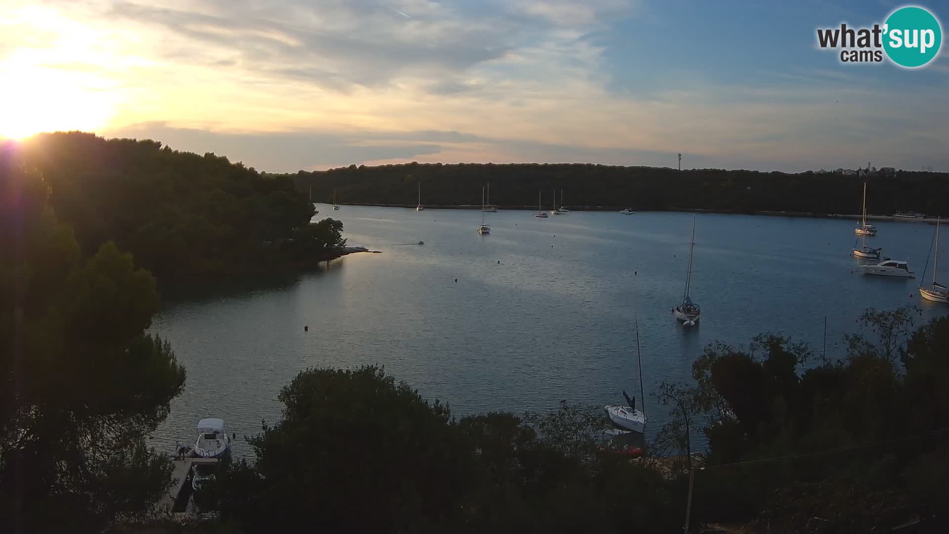 Live Webcam Gulf of Banjole near Pula