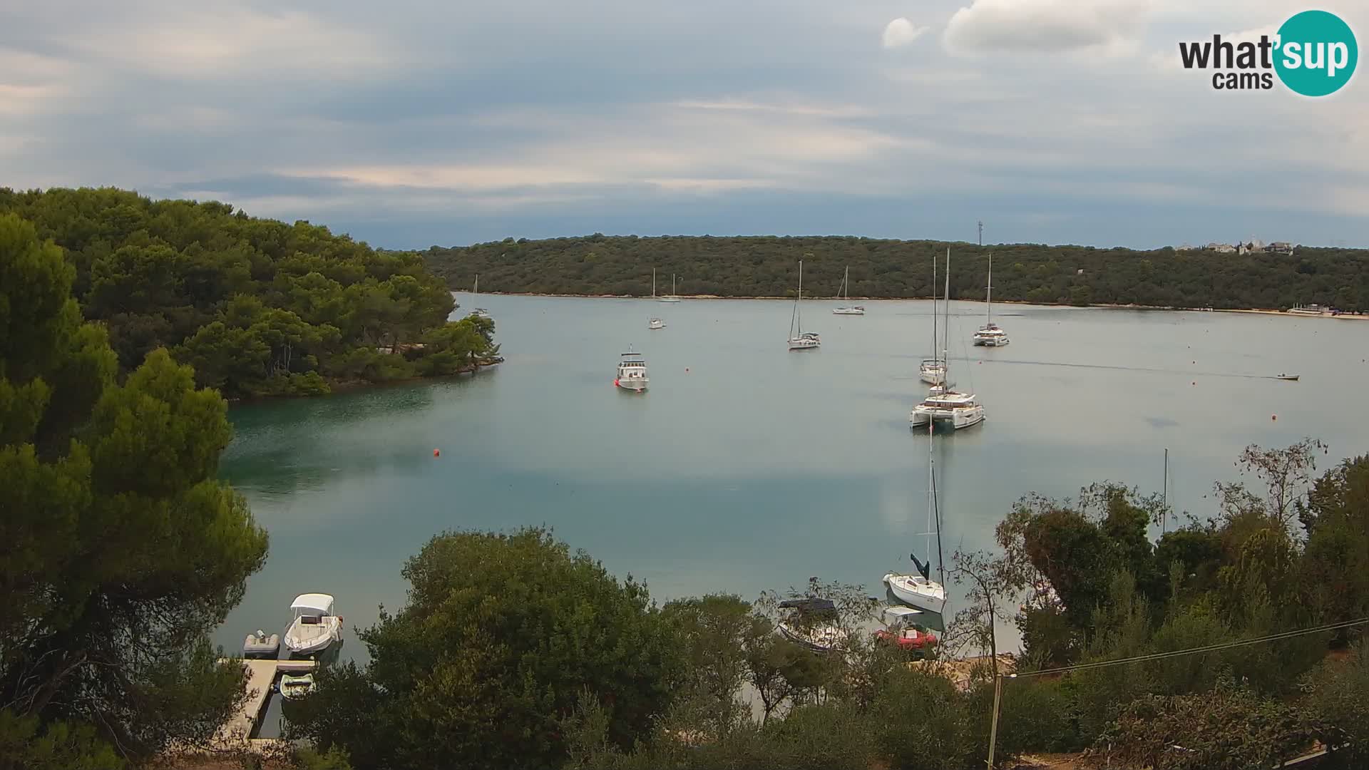 Live Webcam Gulf of Banjole near Pula