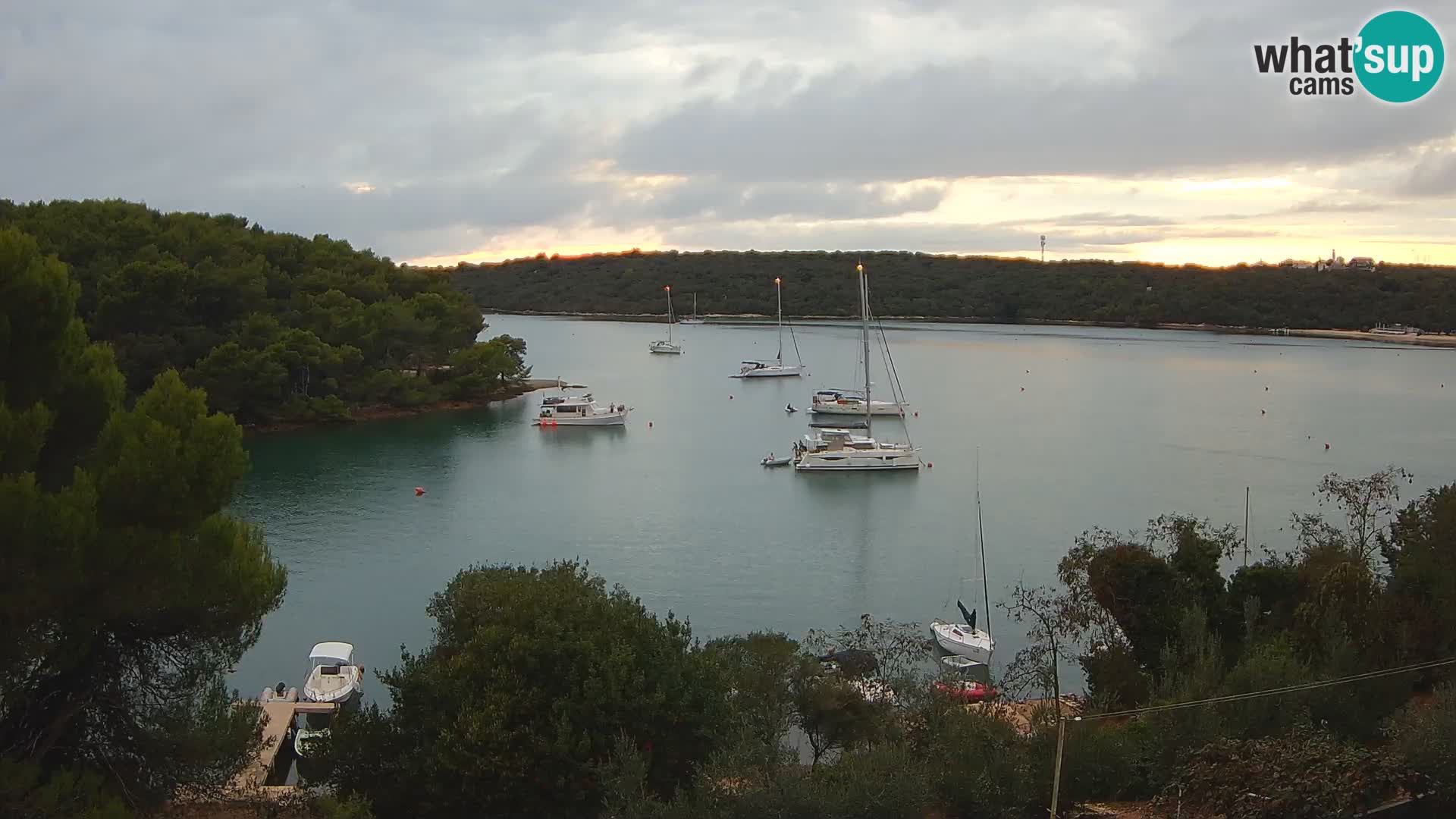 Live Webcam Gulf of Banjole near Pula