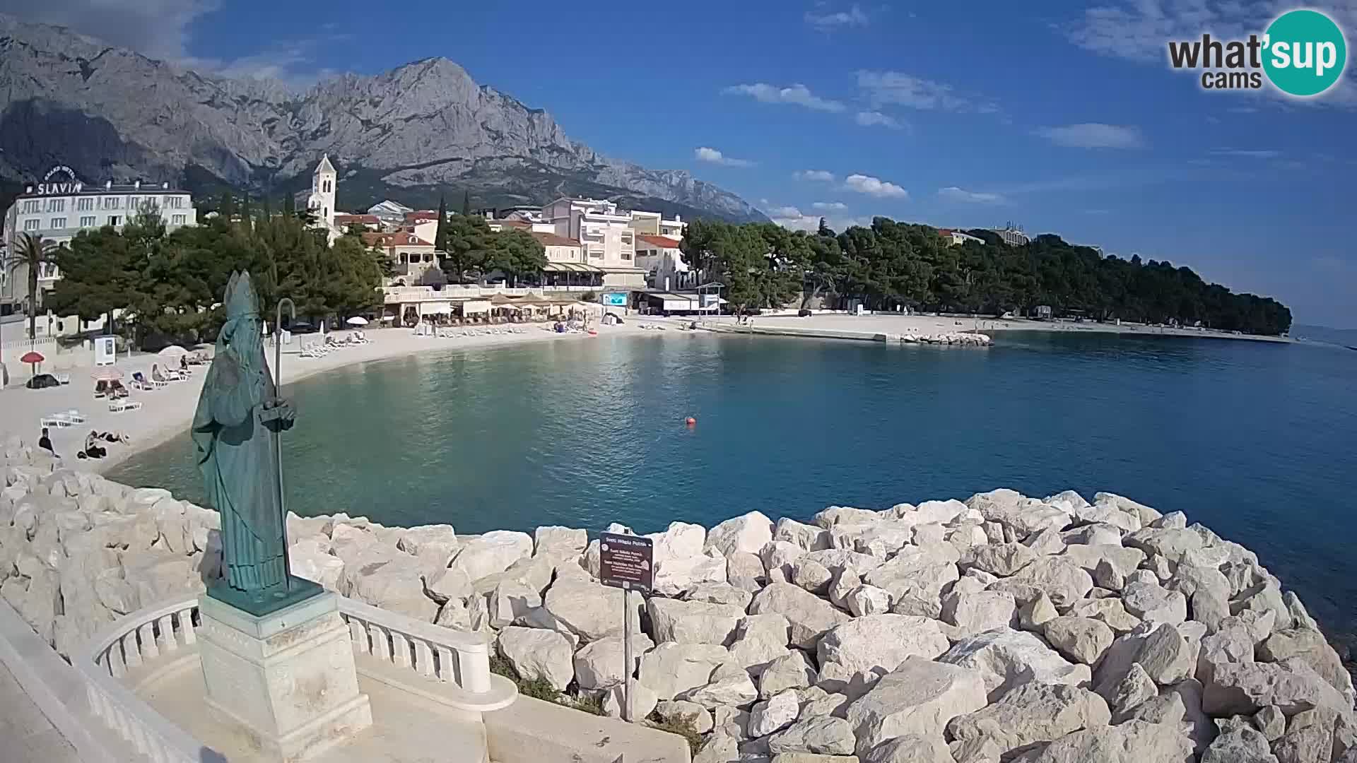 Webcam Baška Voda – St. Nikola y Playa