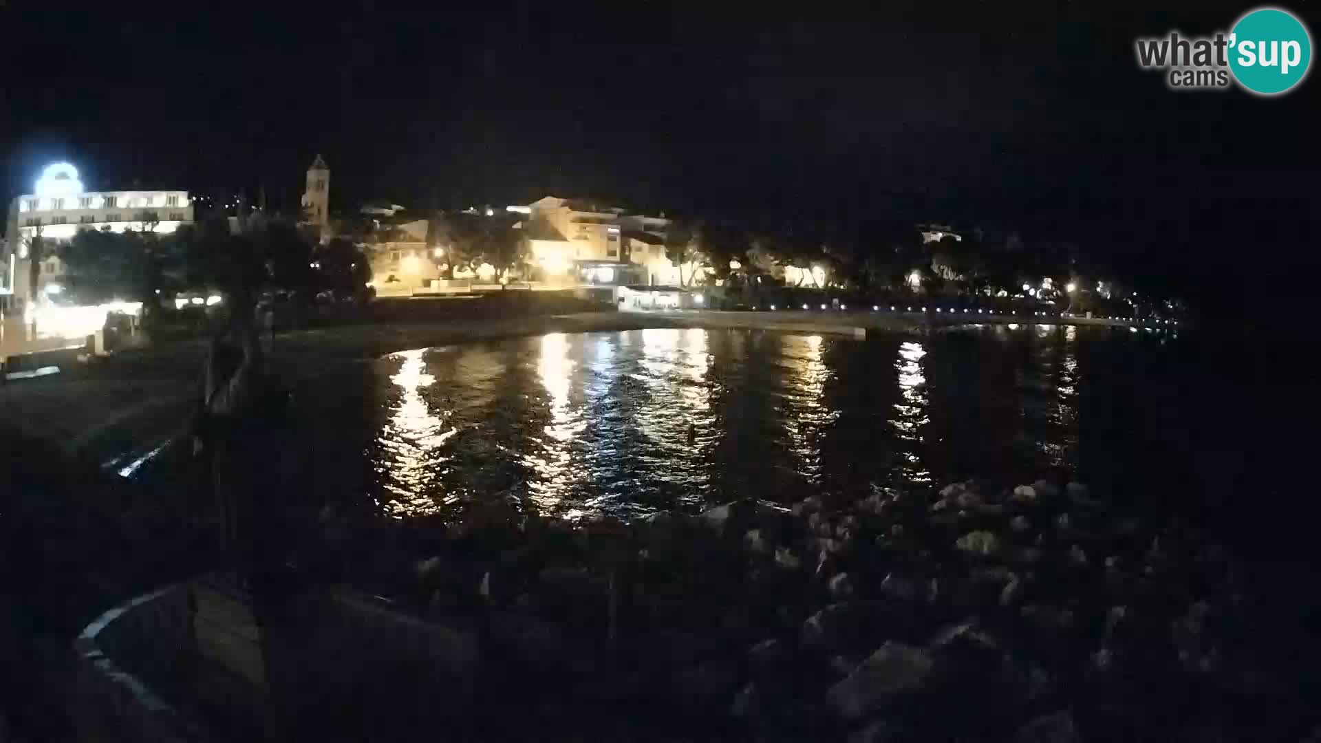 Webcam Baška Voda – Saint-Nikola et plage