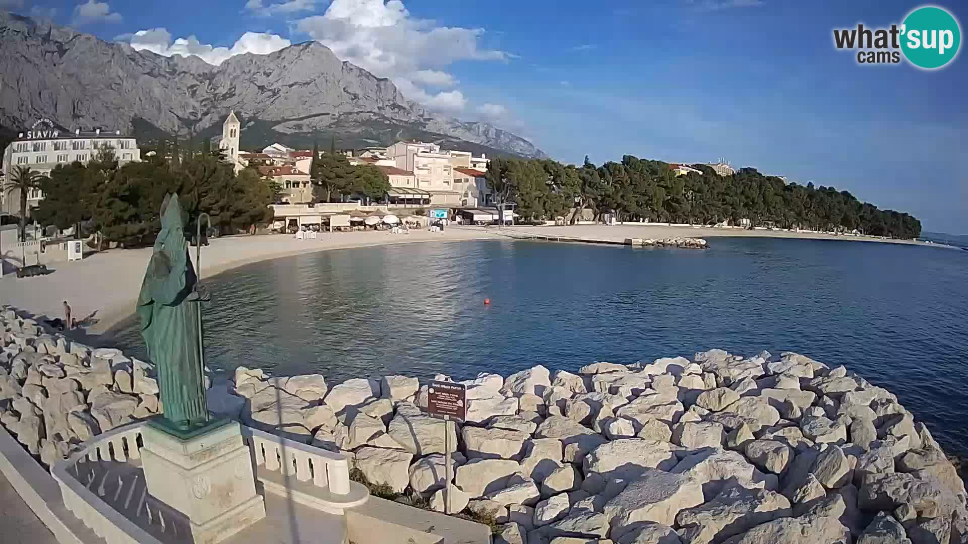 Webcam Baška Voda – St. Nikola y Playa