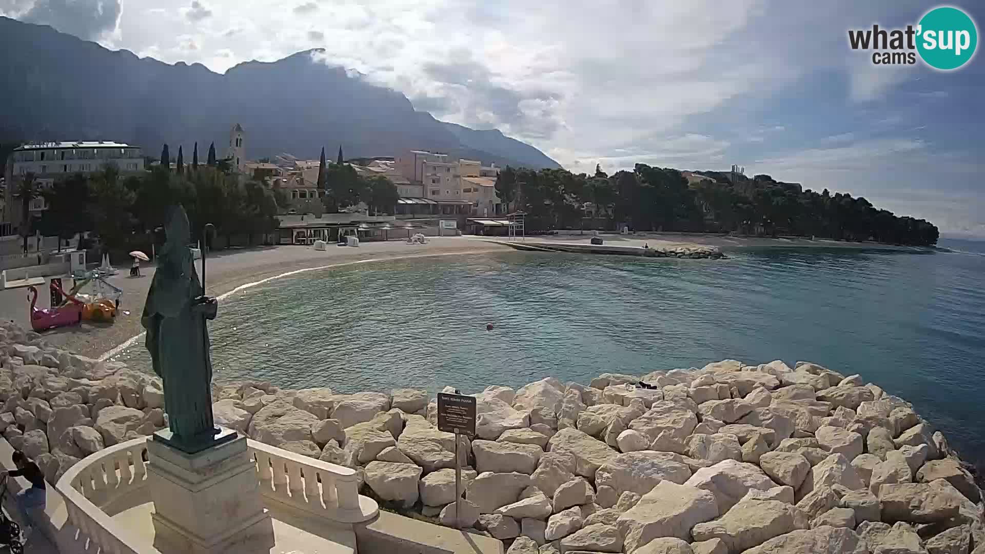 Webcam Baška Voda – St. Nikola y Playa