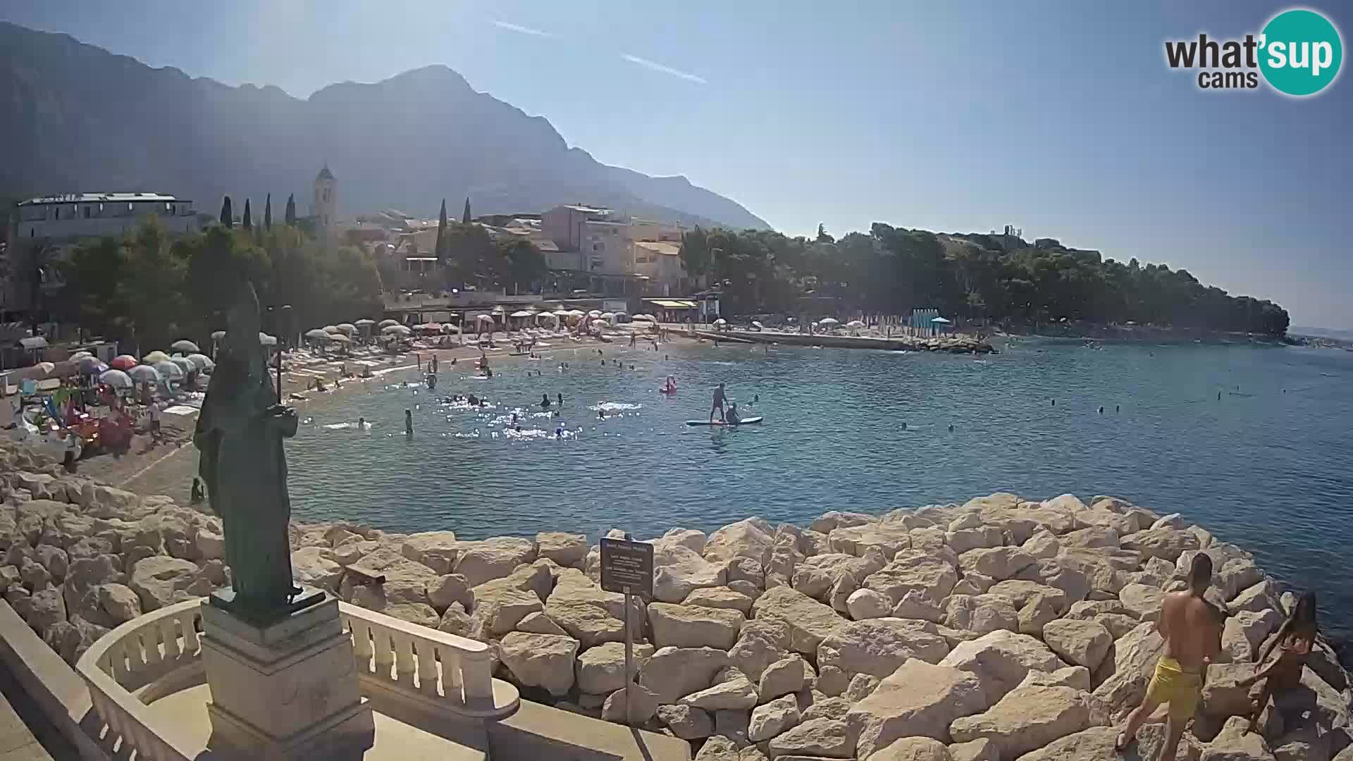 Webcam Baška Voda – St. Nikola y Playa