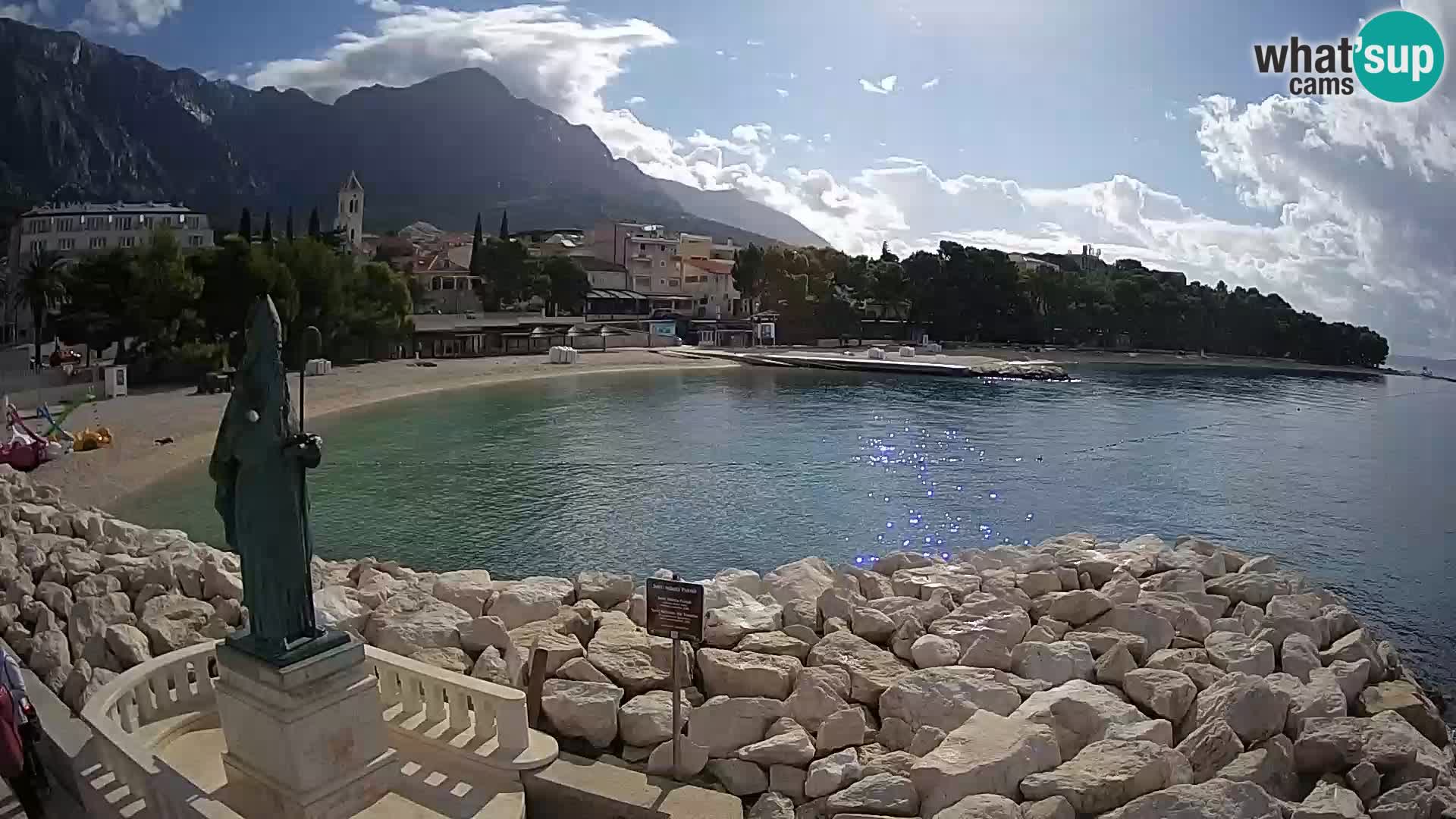 Webcam Baška Voda – St. Nikola y Playa