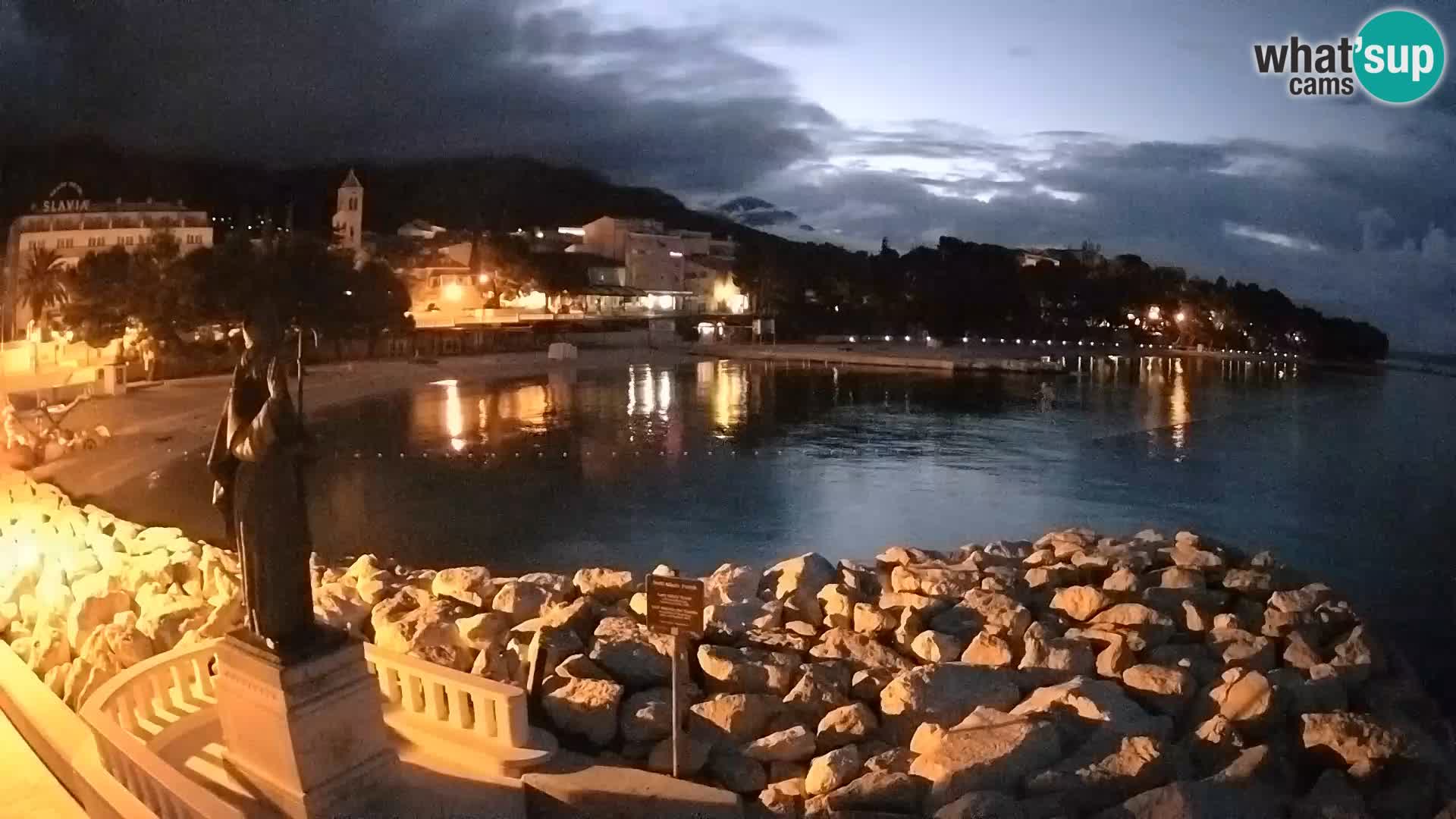 Webcam Baška Voda – St. Nikola y Playa