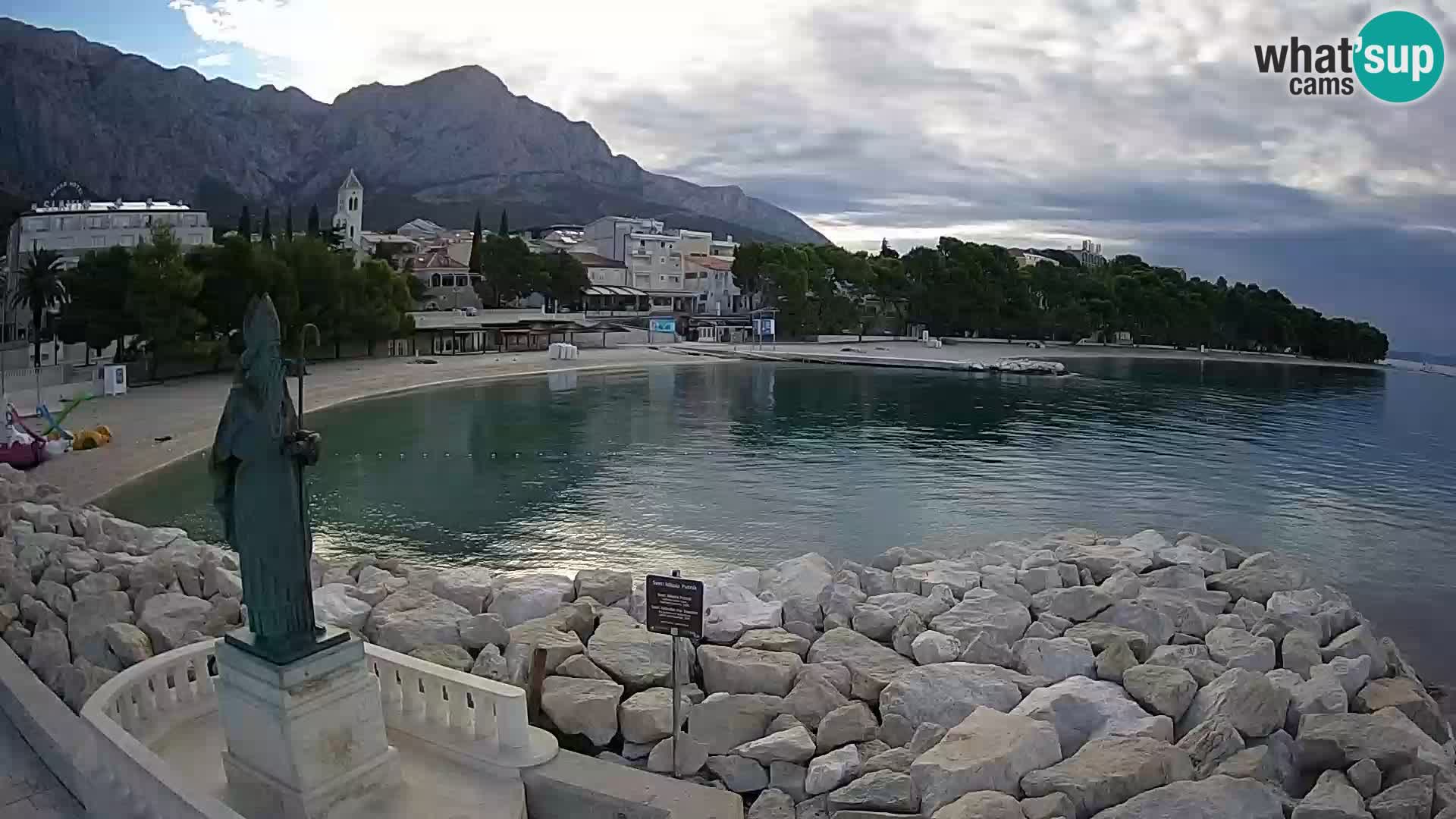 Webcam Baška Voda – St. Nikola y Playa