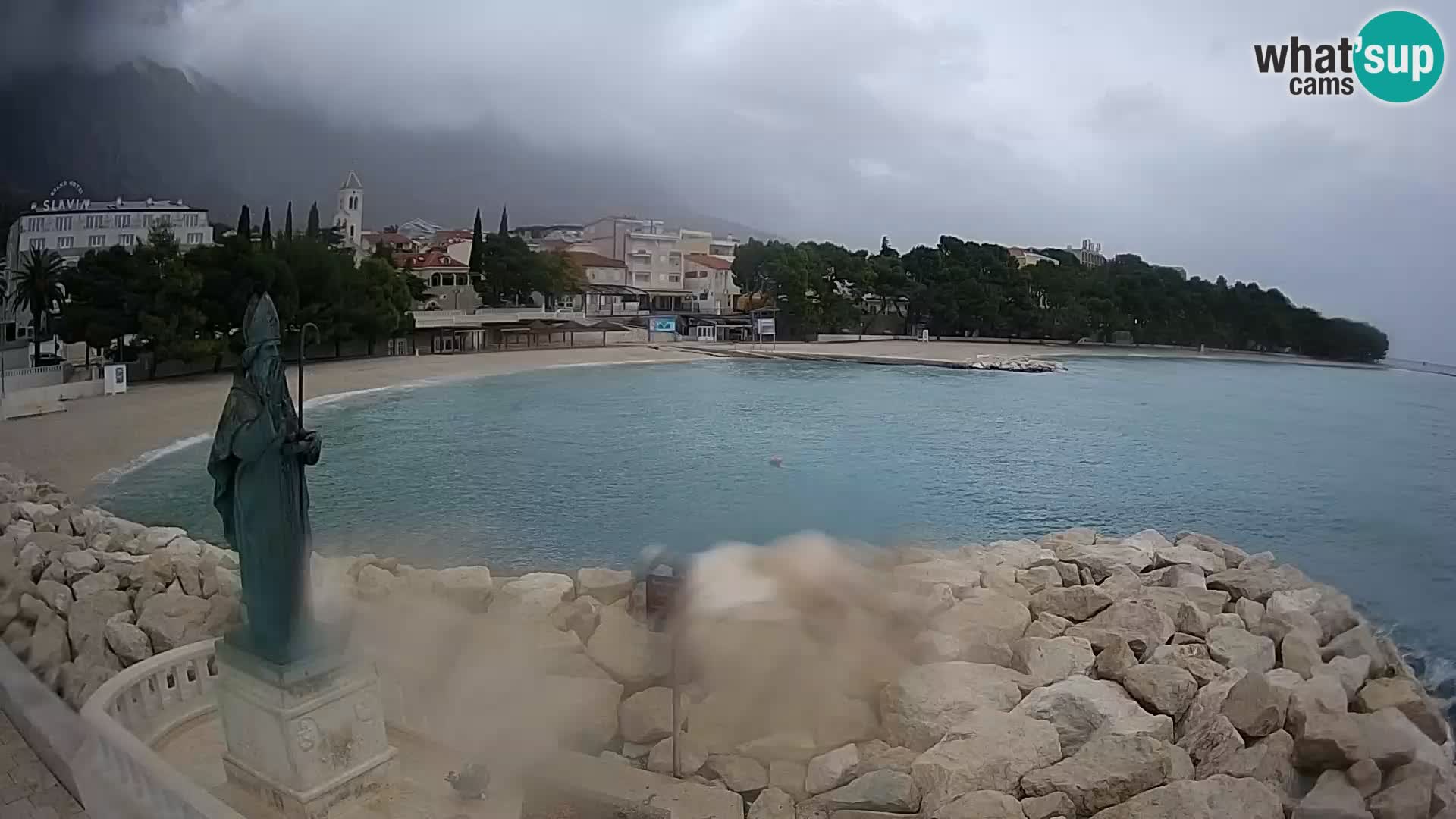 Webcam Baška Voda – St. Nikola y Playa