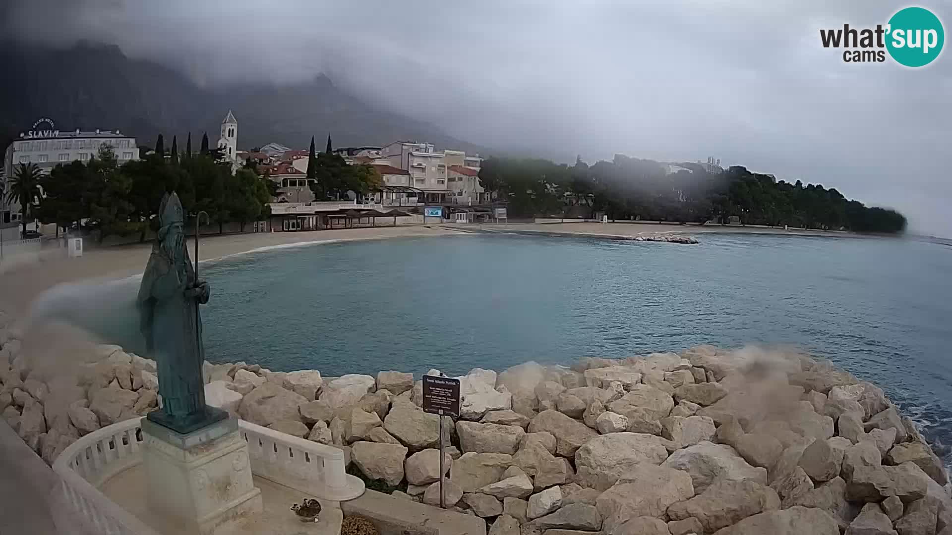 Webcam Baška Voda – St. Nikola y Playa