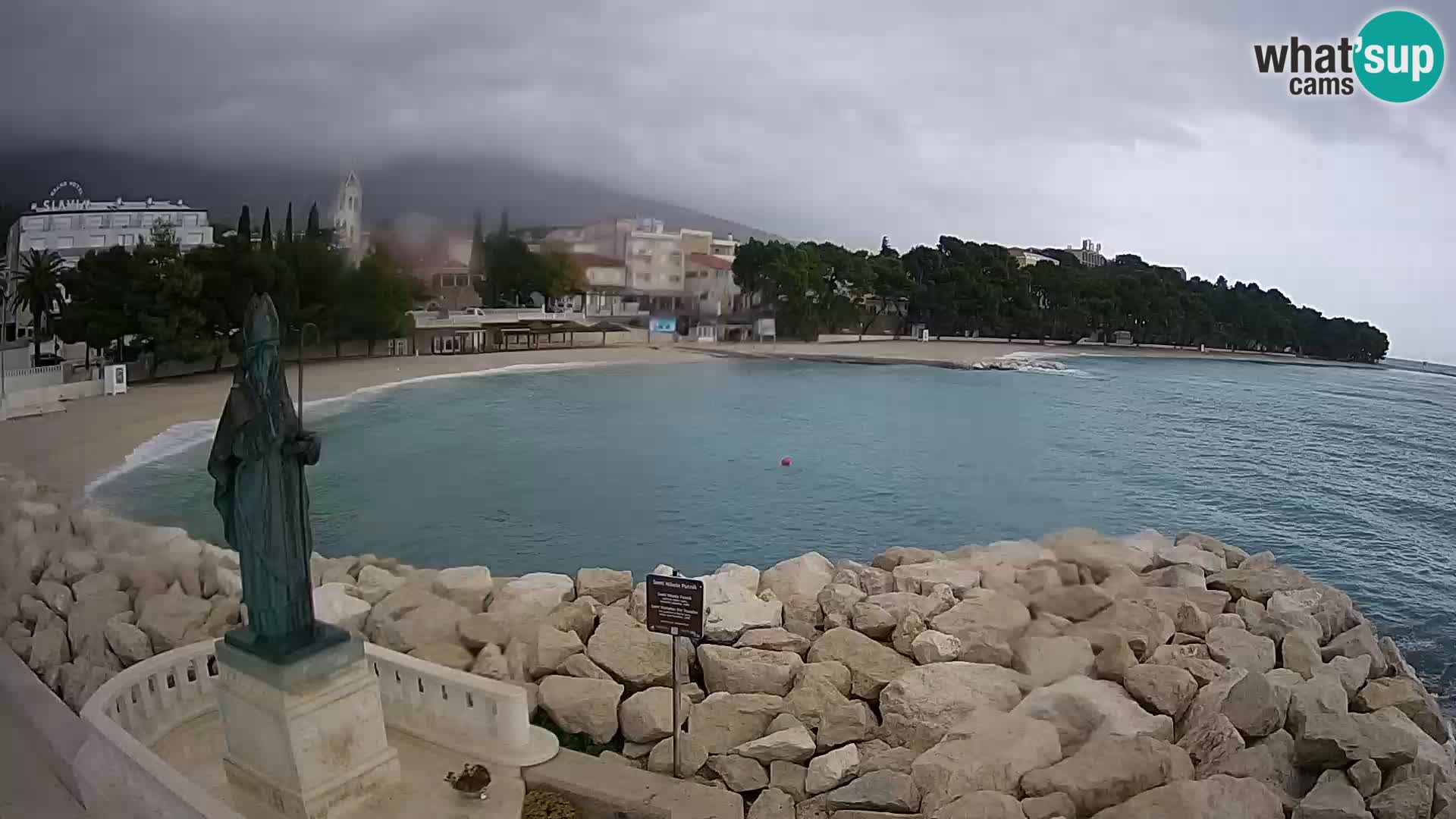 Webcam Baška Voda – St. Nikola y Playa