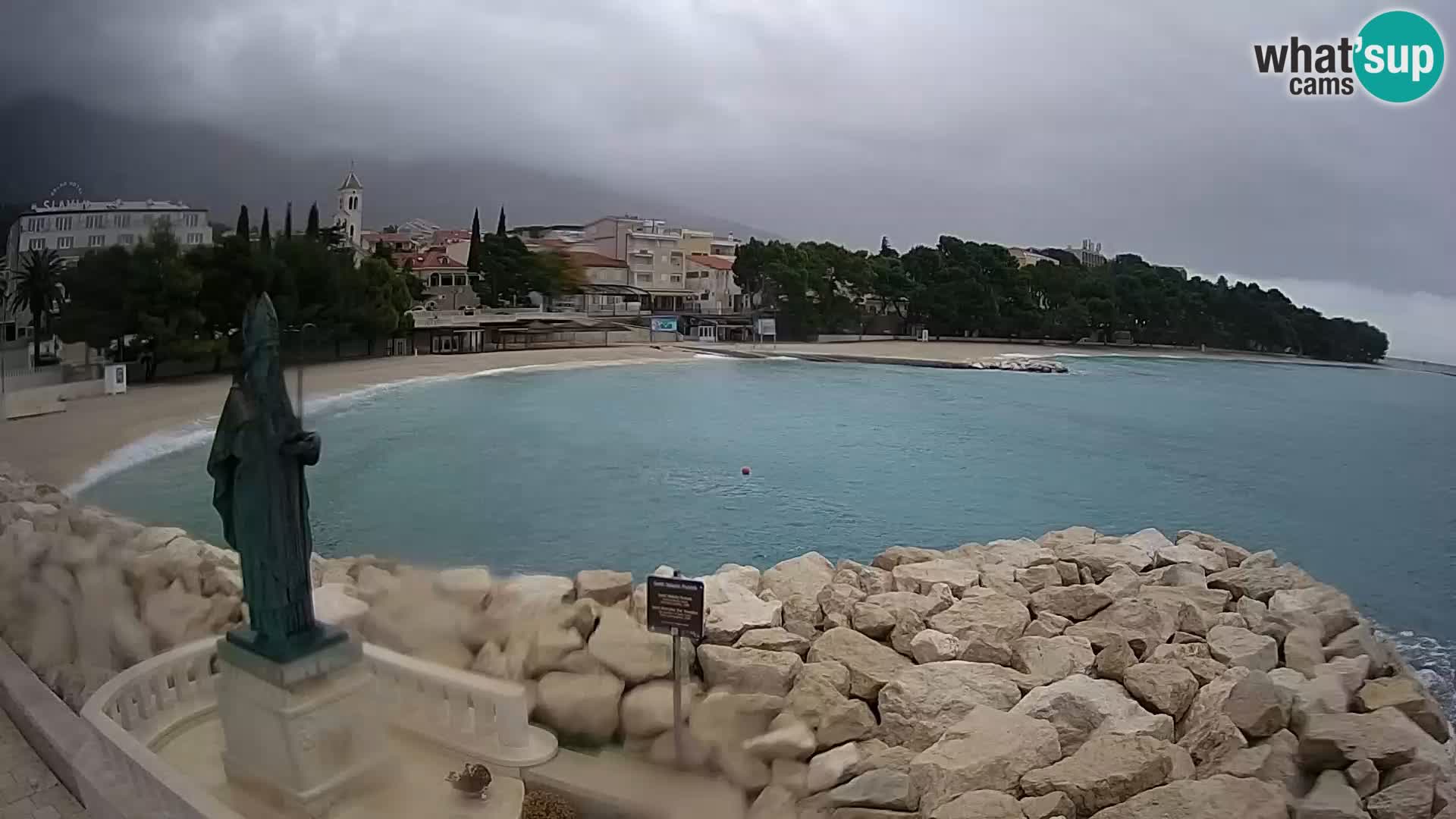 Webcam Baška Voda – St. Nikola y Playa