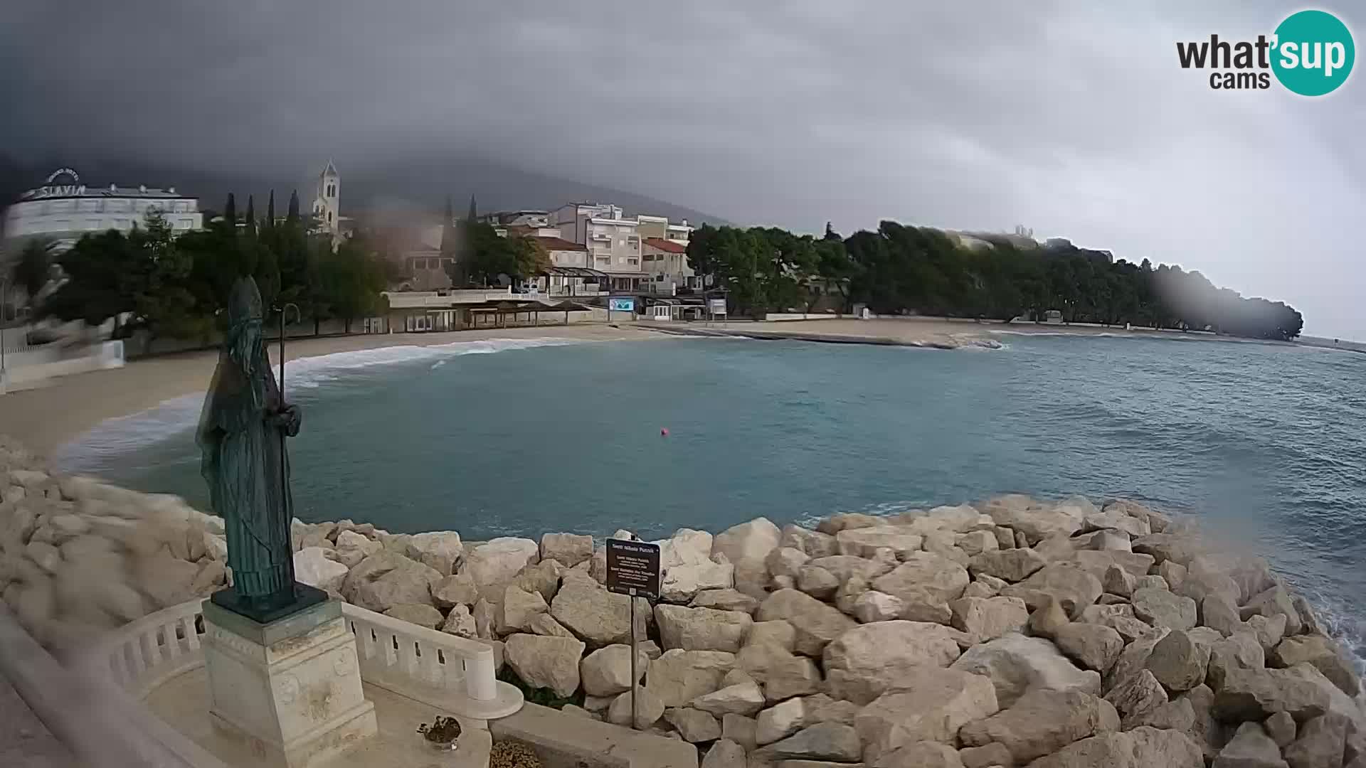 Webcam Baška Voda – St. Nikola y Playa