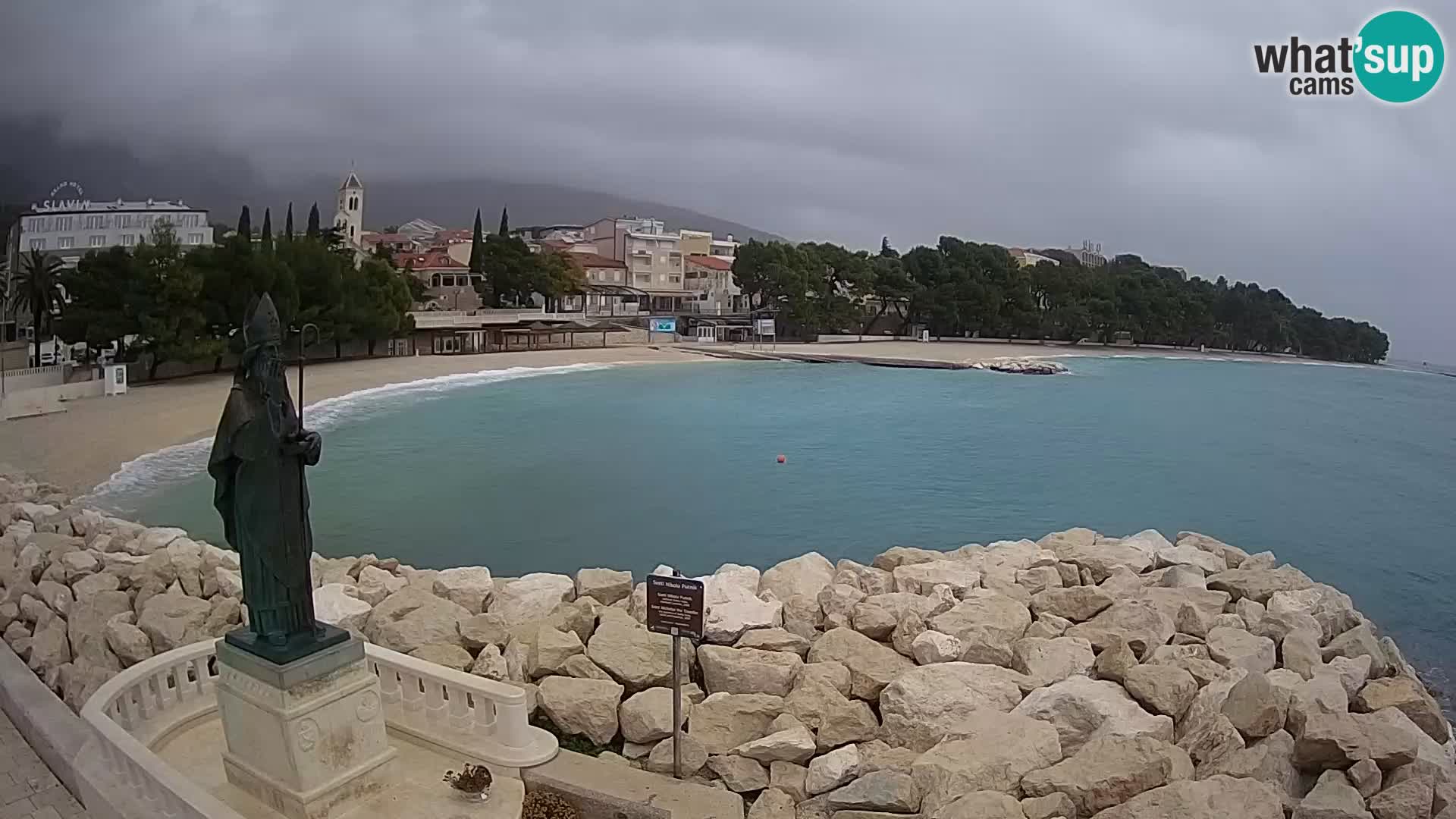 Webcam Baška Voda – St. Nikola y Playa