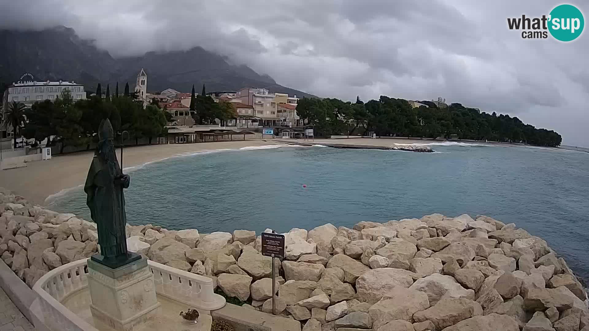 Webcam Baška Voda – St. Nikola y Playa