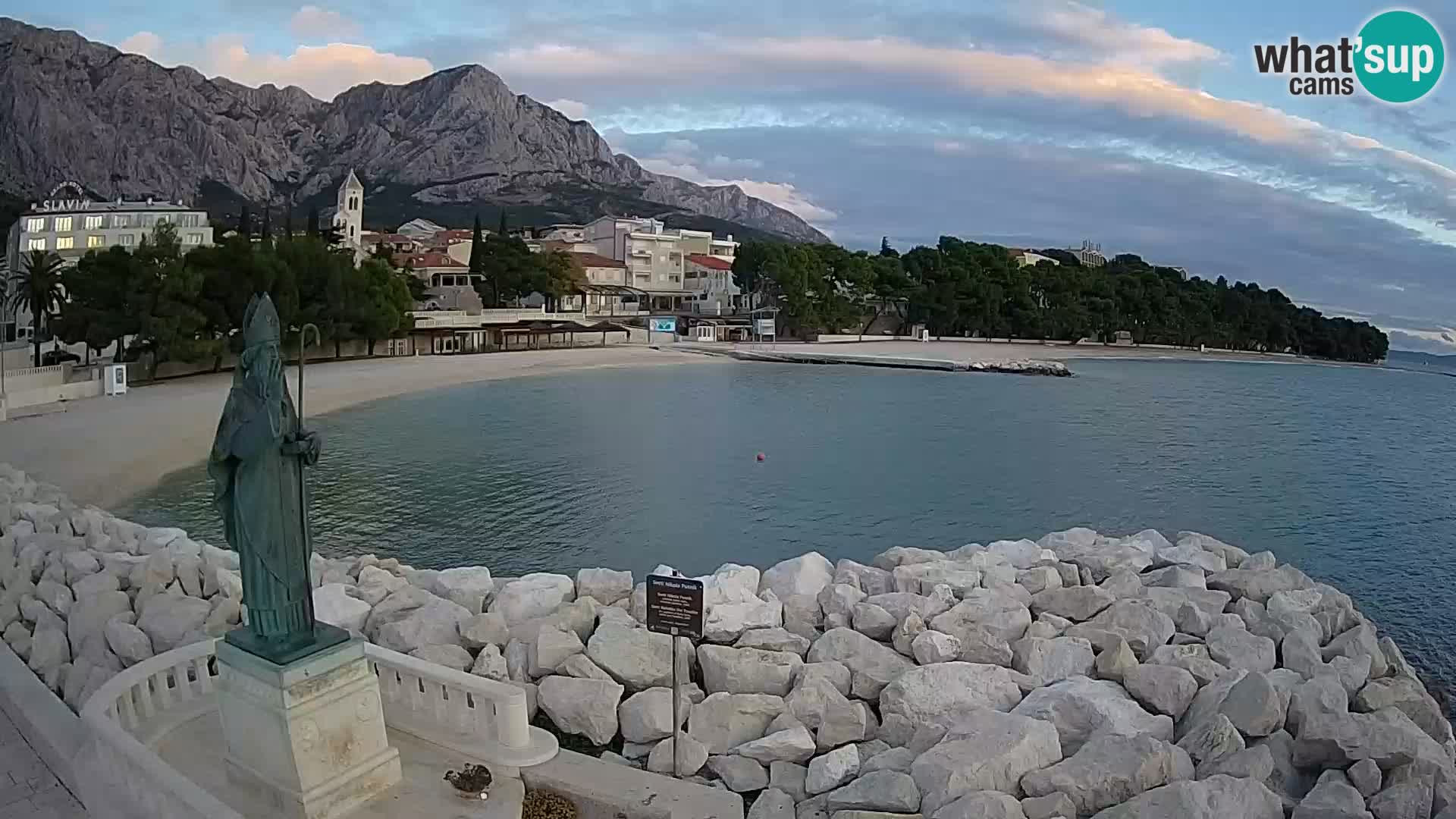 Webcam Baška Voda – St. Nikola y Playa