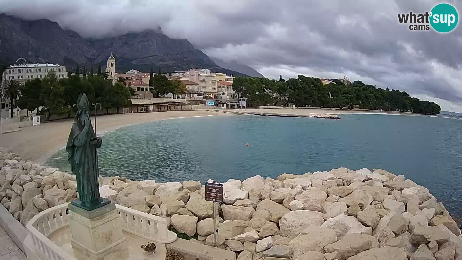 Webcam Baška Voda – St. Nikola y Playa