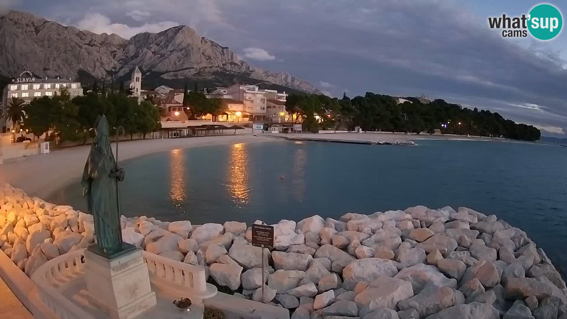 Webcam Baška Voda – St. Nikola y Playa