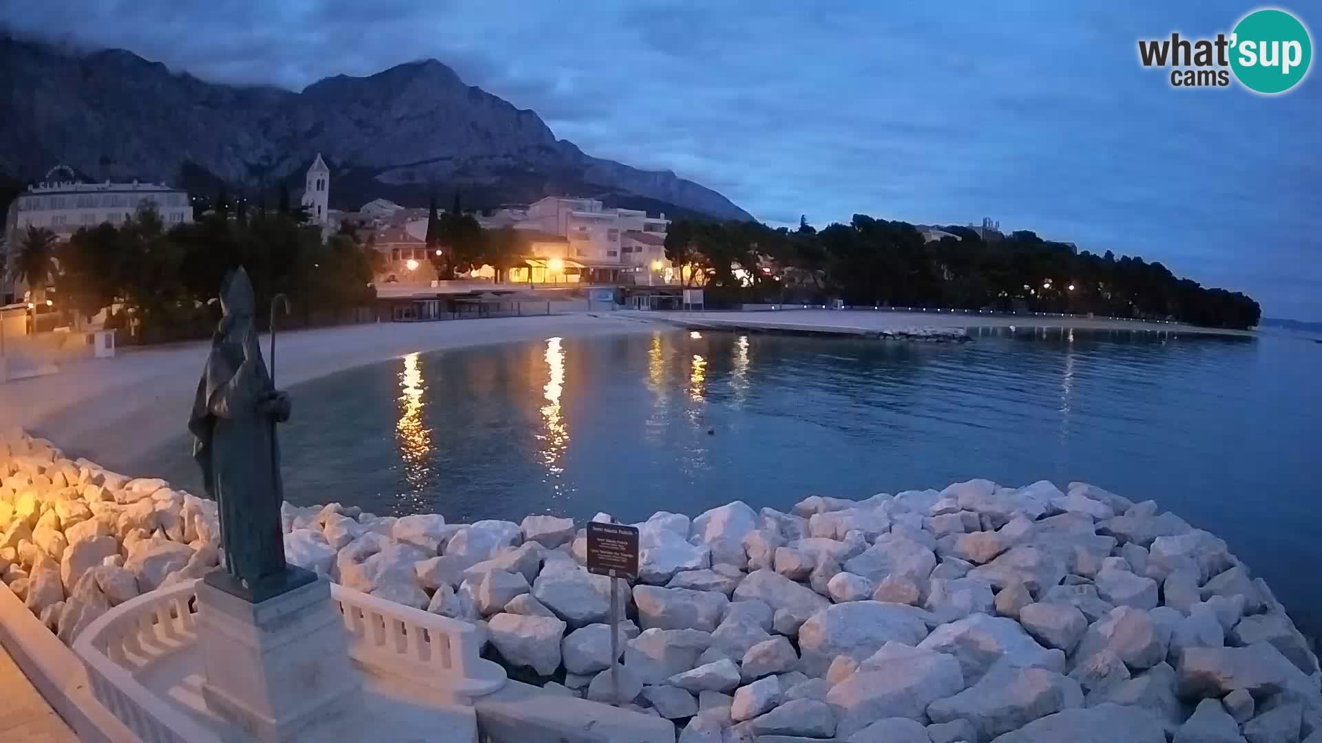 Webcam Baška Voda – St. Nikola y Playa