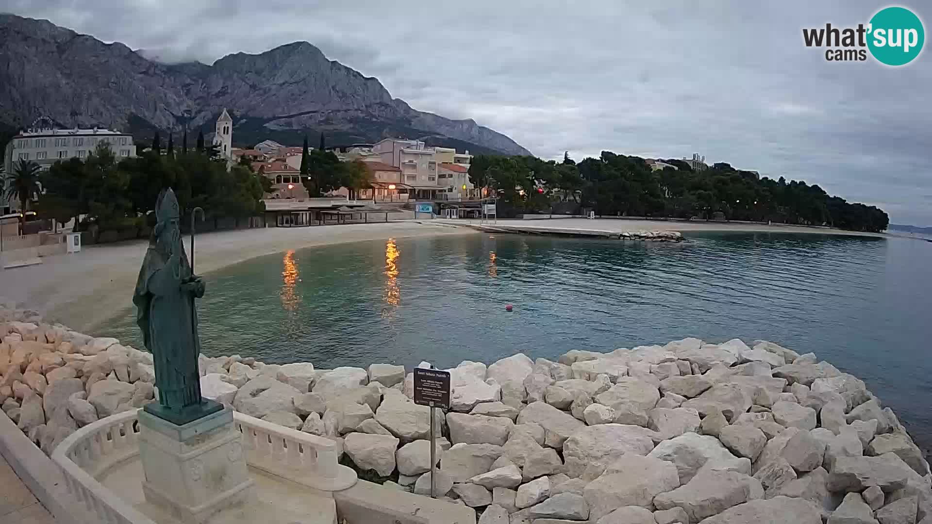 Webcam Baška Voda – St. Nikola y Playa