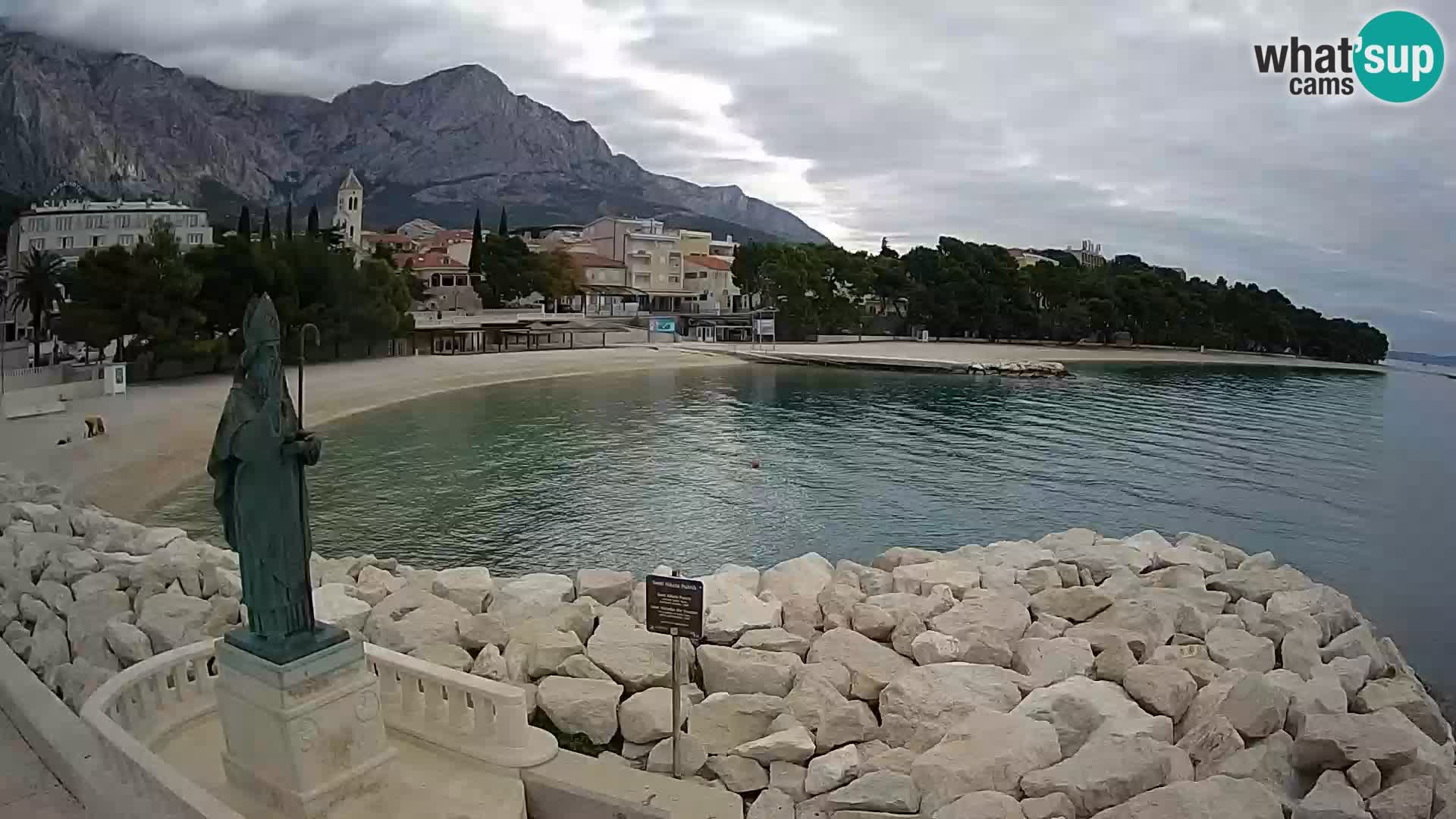 Webcam Baška Voda – St. Nikola y Playa