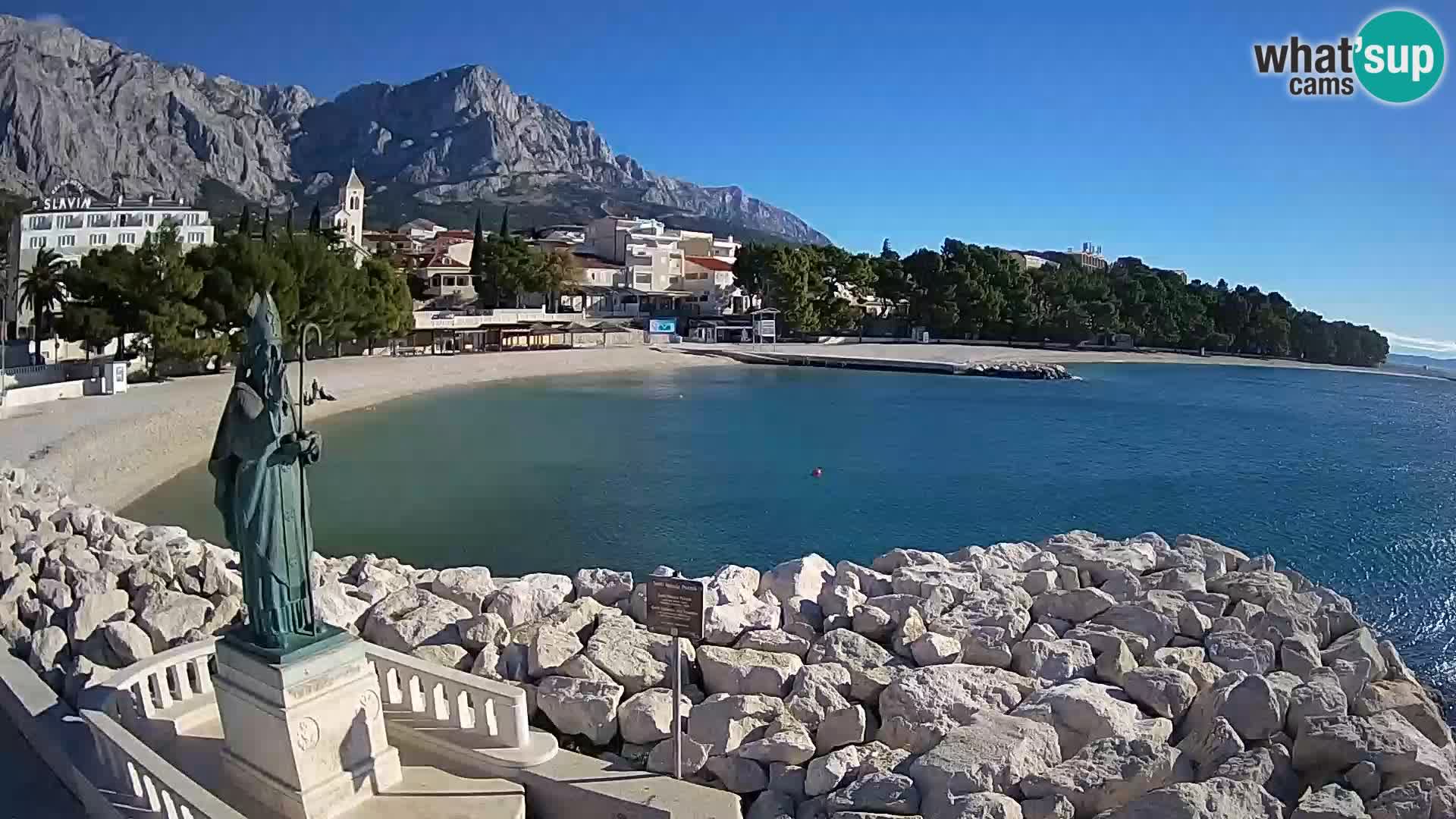 Webcam Baška Voda – St. Nikola y Playa