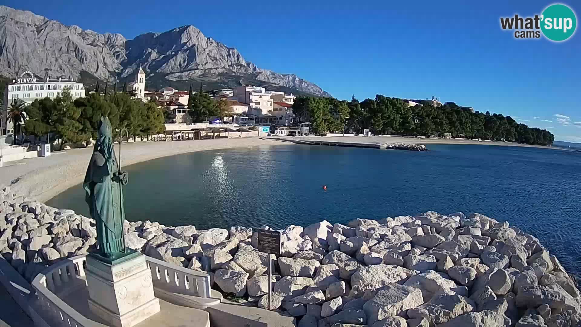 Webcam Baška Voda – St. Nikola y Playa