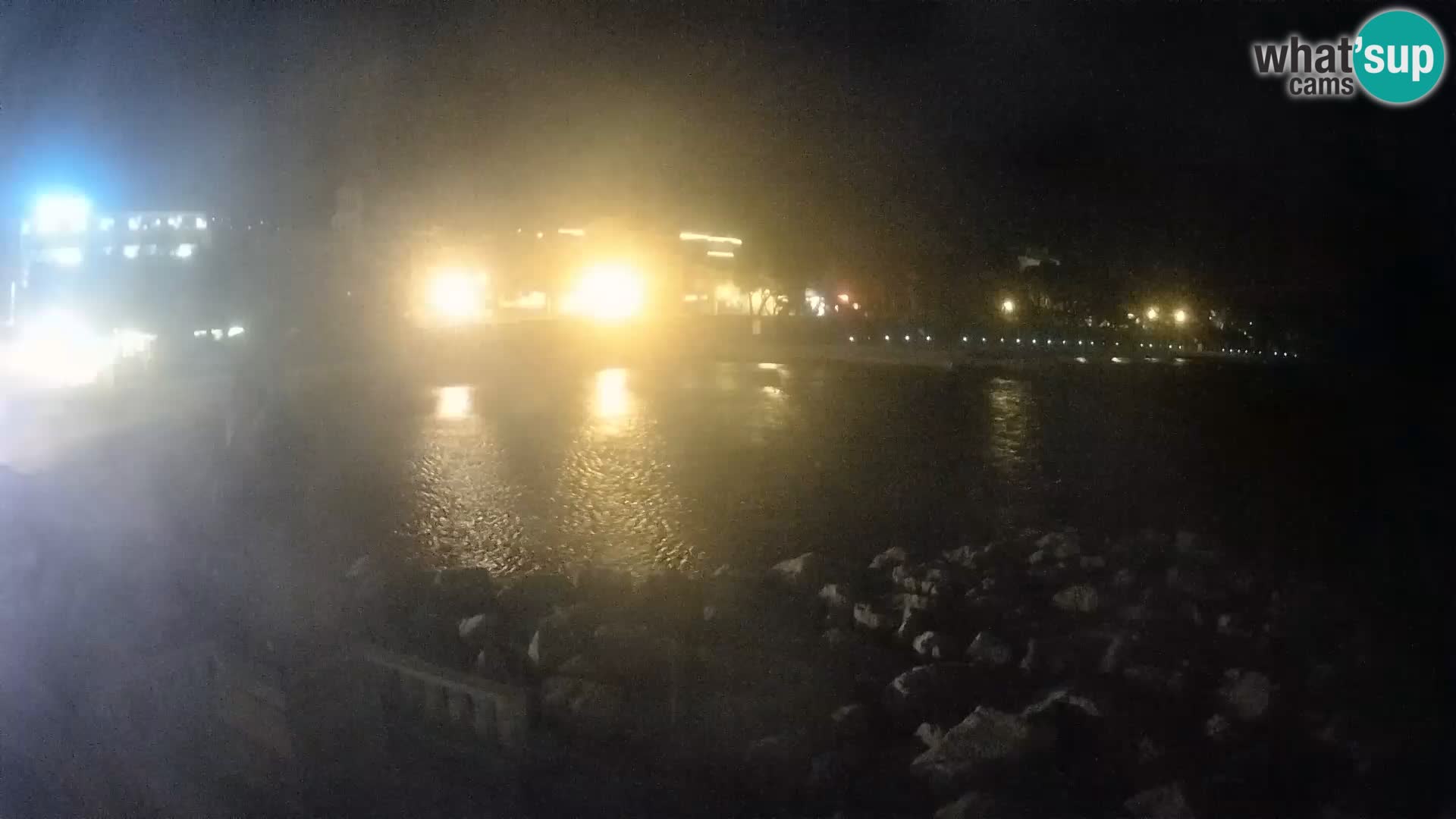 Webcam live Baška Voda – St. Nikola und Strand