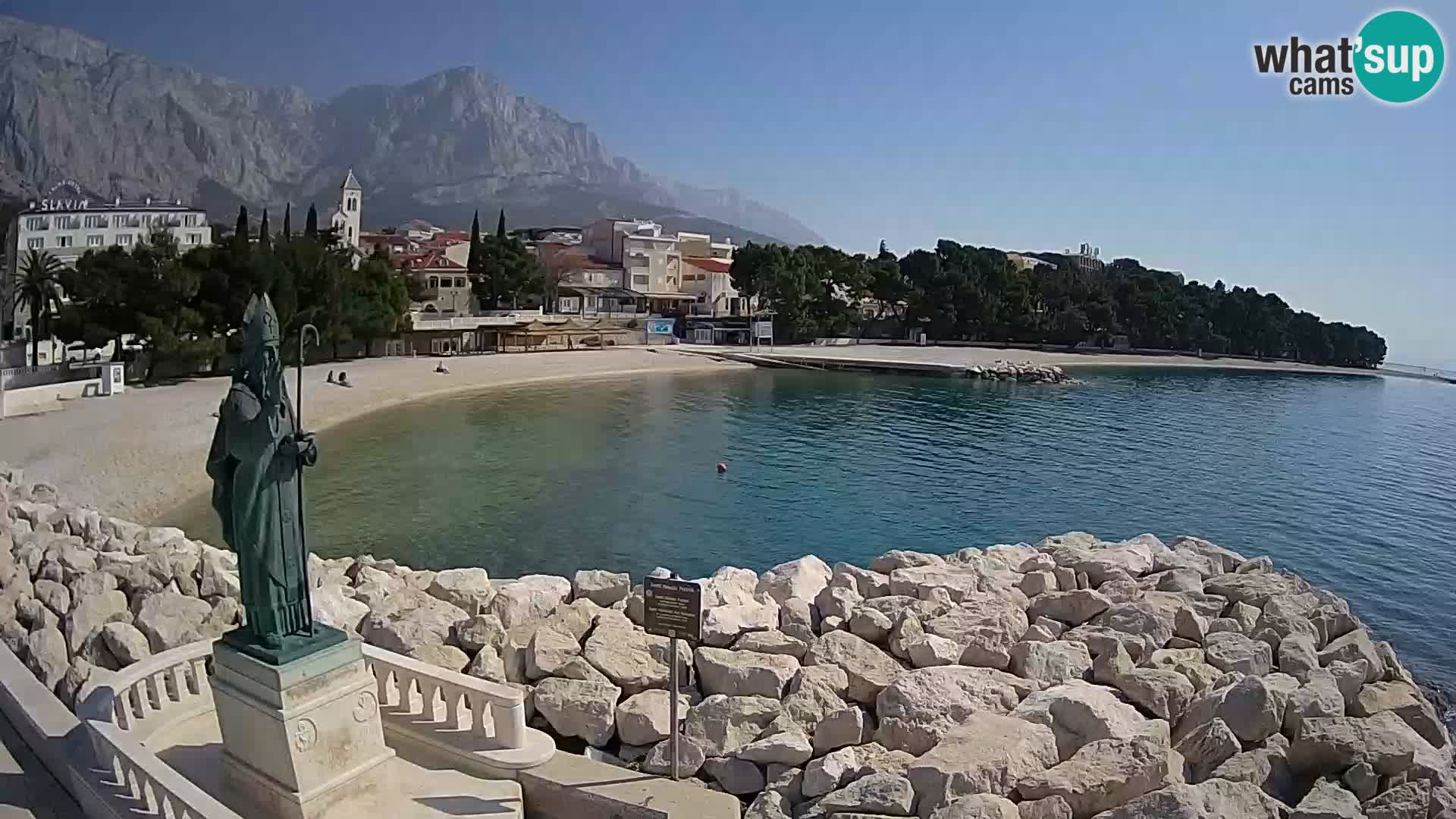 Webcam Baška Voda – St. Nikola y Playa