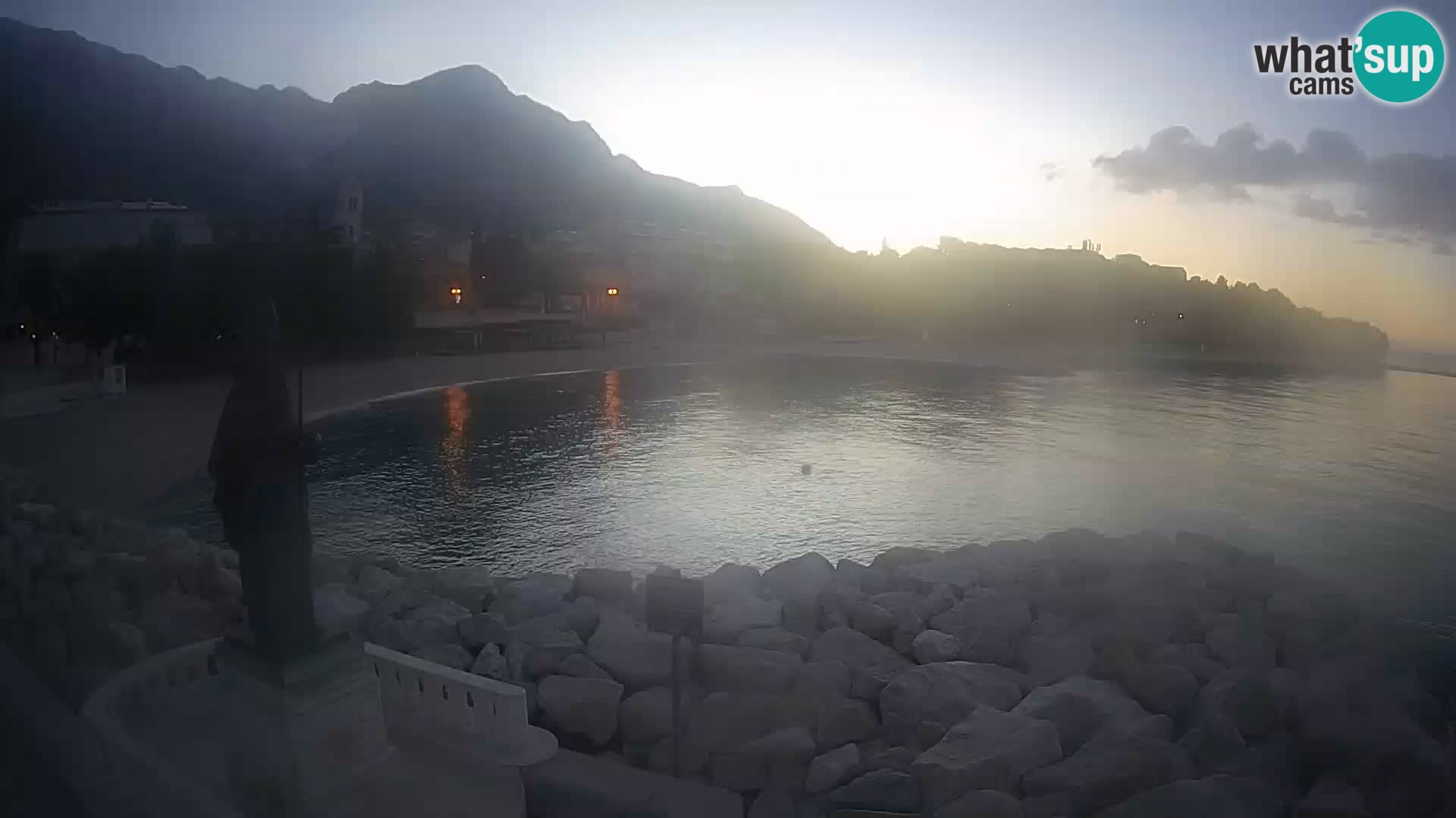 Webcam Baška Voda – St. Nikola y Playa