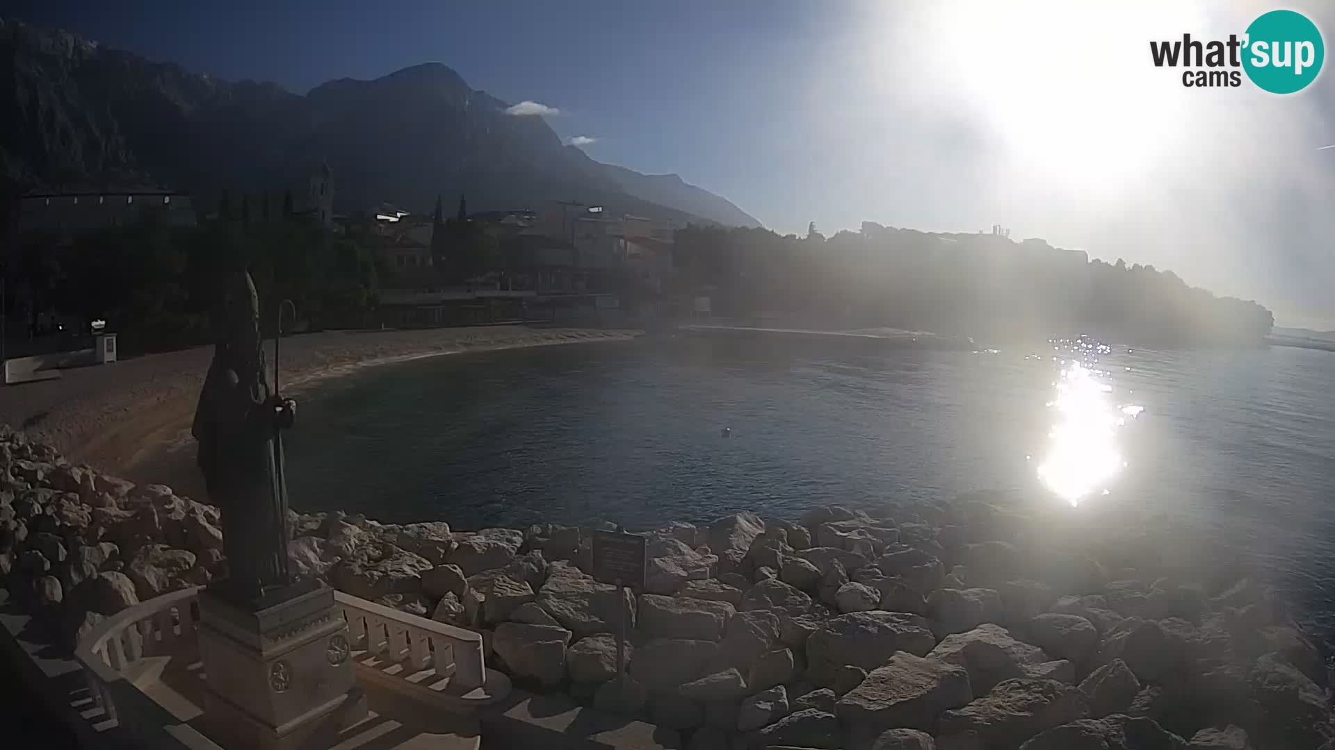 Webcam Baška Voda – Saint-Nikola et plage