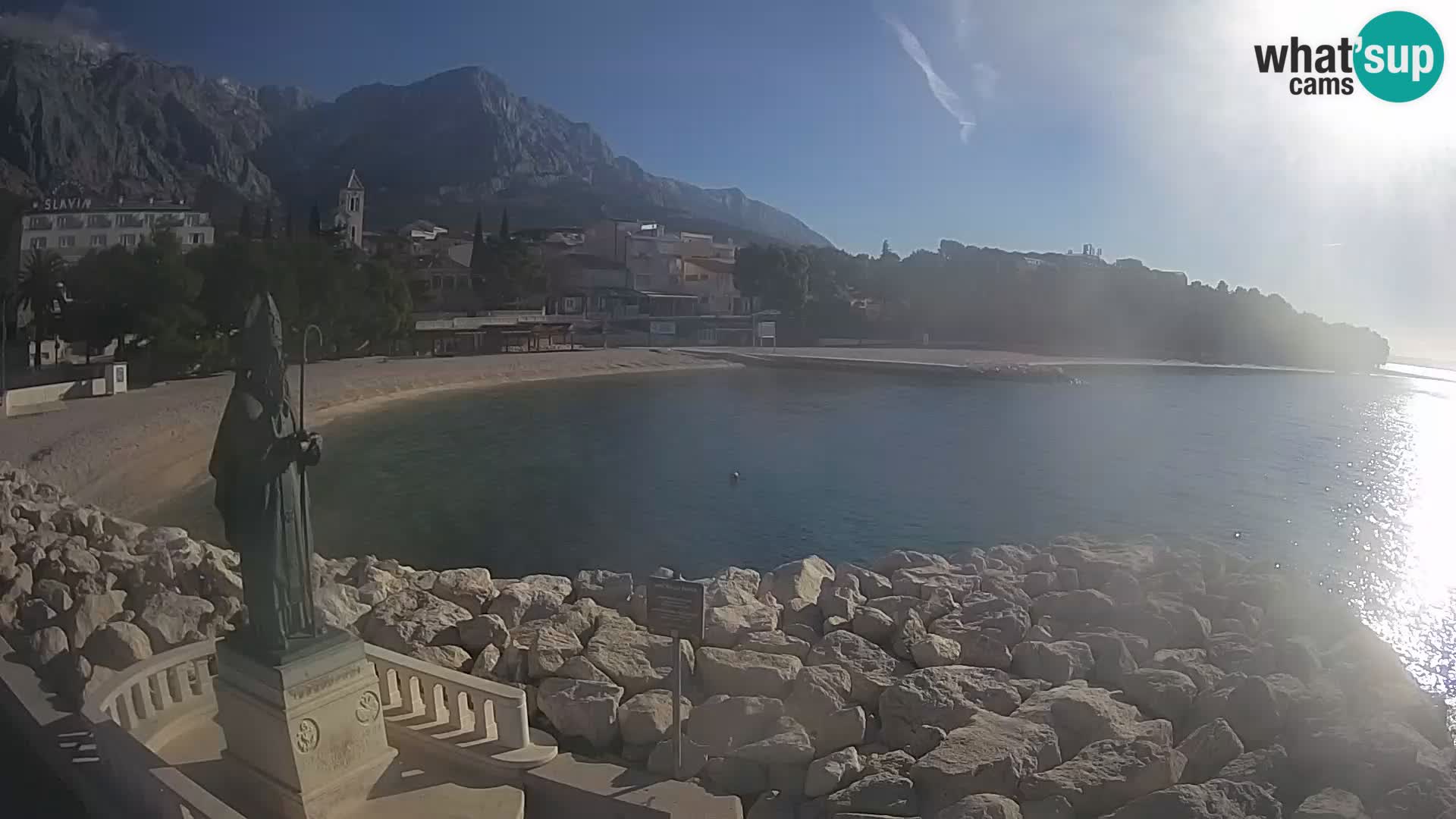 Webcam Baška Voda – St. Nikola y Playa