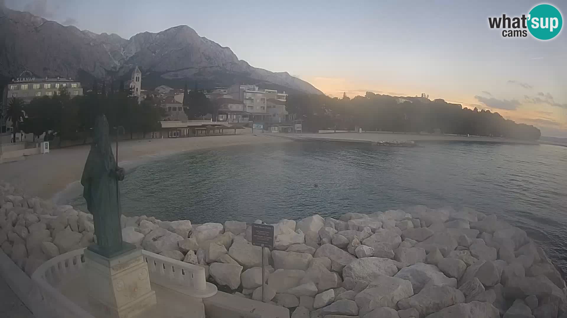 Webcam Baška Voda – St. Nikola y Playa