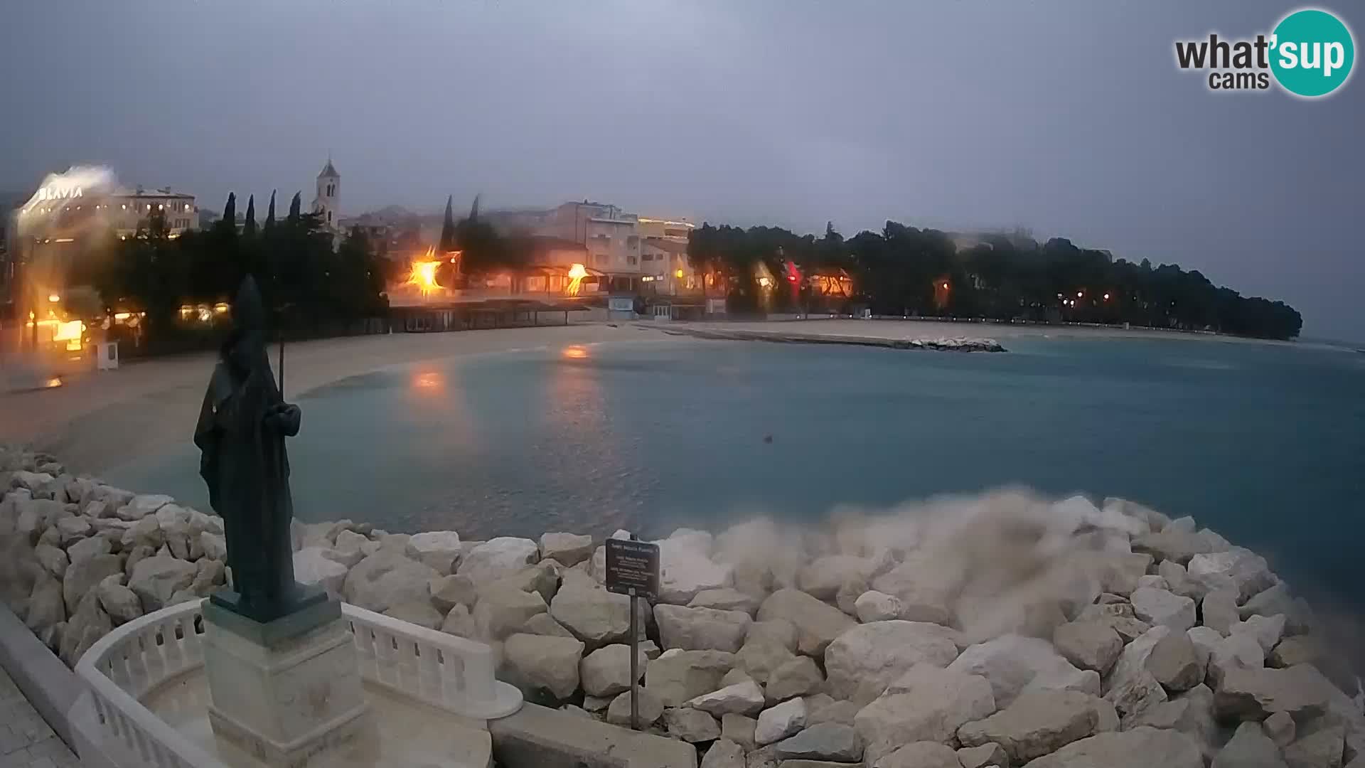 Webcam Baška Voda – St. Nikola y Playa