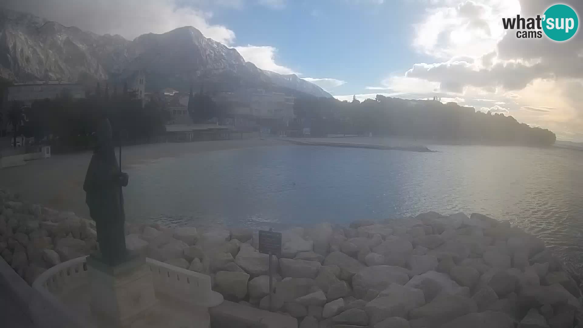 Webcam Baška Voda – Saint-Nikola et plage